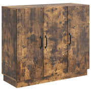 Kreveta Dimljeni hrast 89 x 34,5 x 77 cm Konstruirano drvo