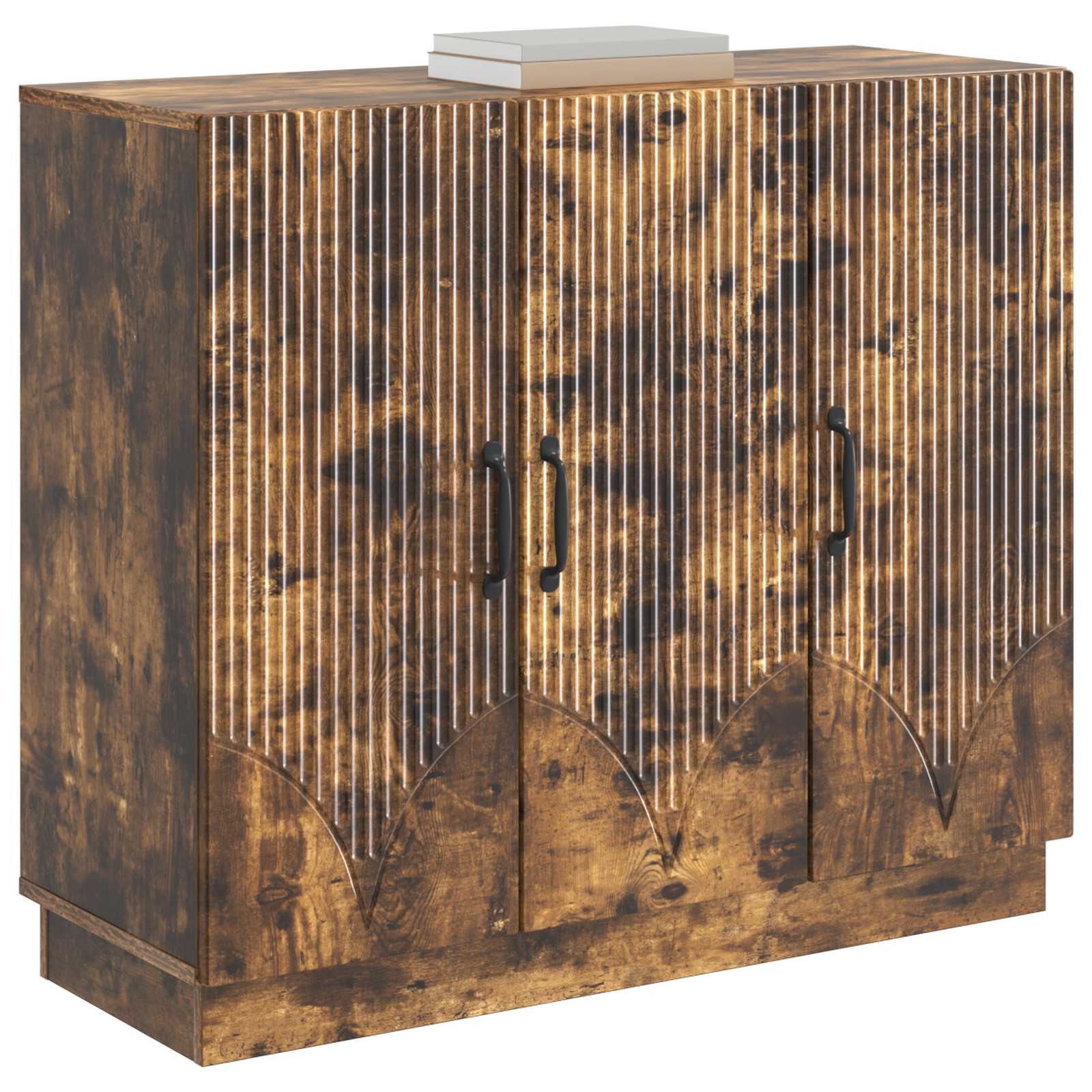 Kreveta Dimljeni hrast 89 x 34,5 x 77 cm Konstruirano drvo