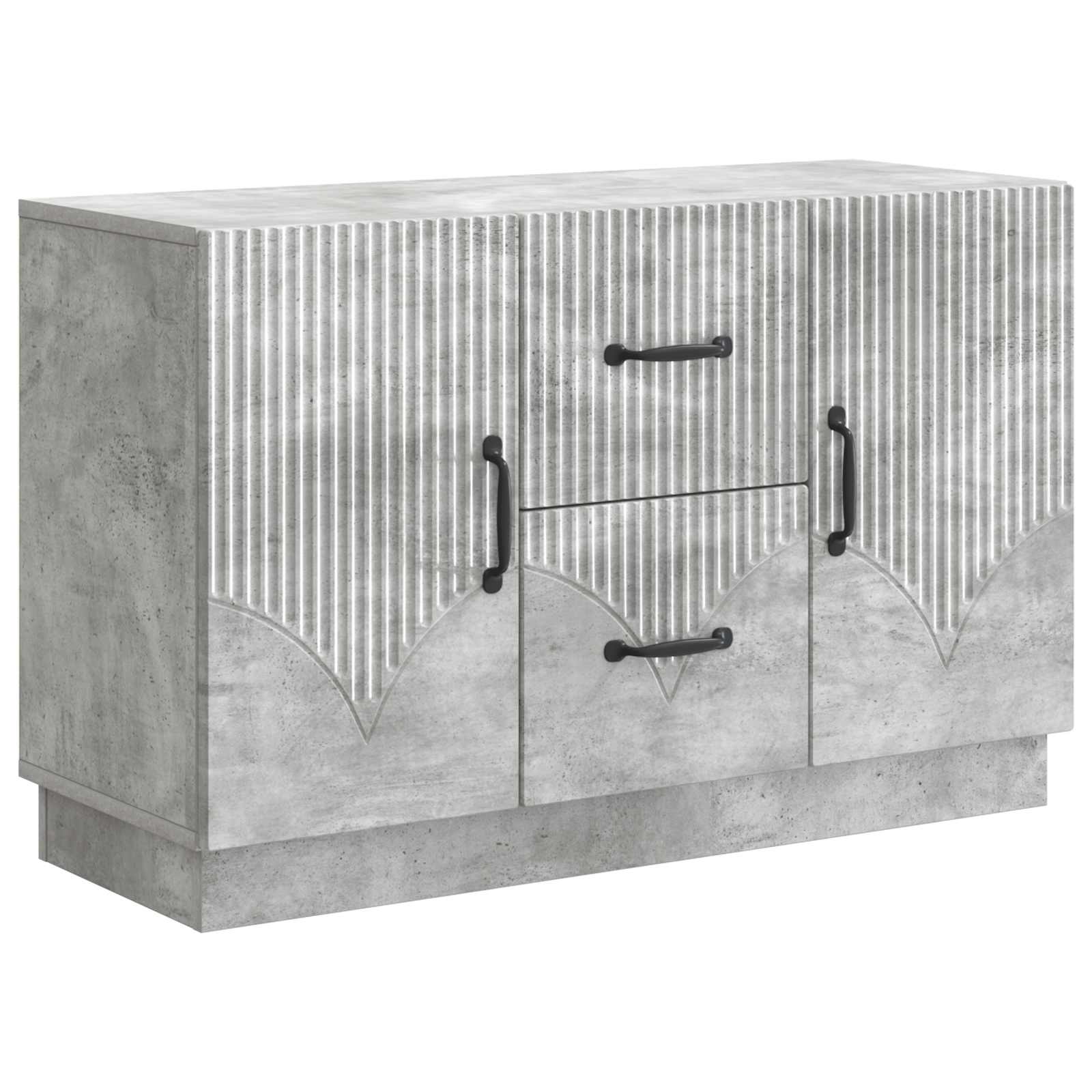 Kreveta Betonska siva 89 x 34,5 x 57 cm Konstruirano drvo
