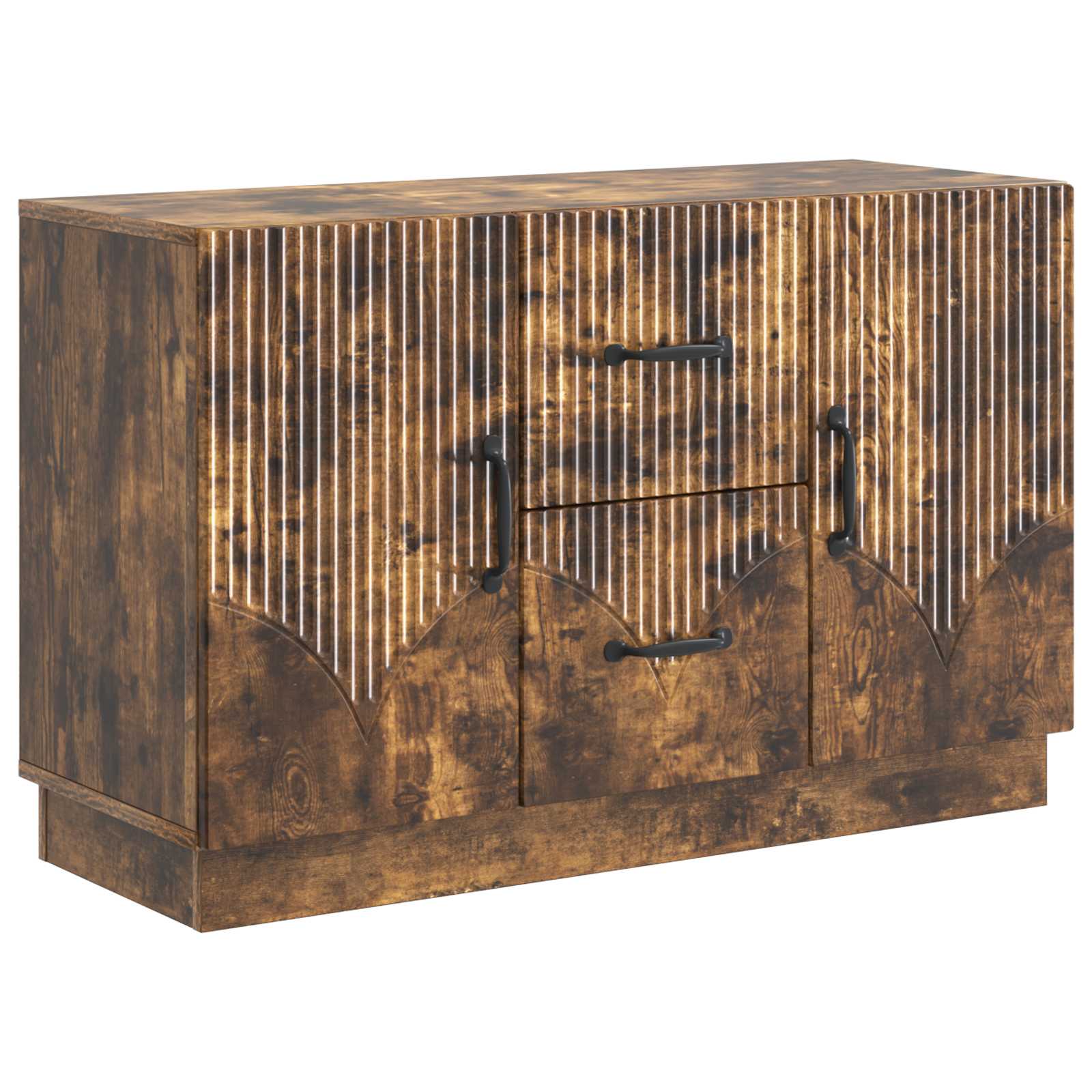 Kreveta Dimljeni hrast 89 x 34,5 x 57 cm Konstruirano drvo