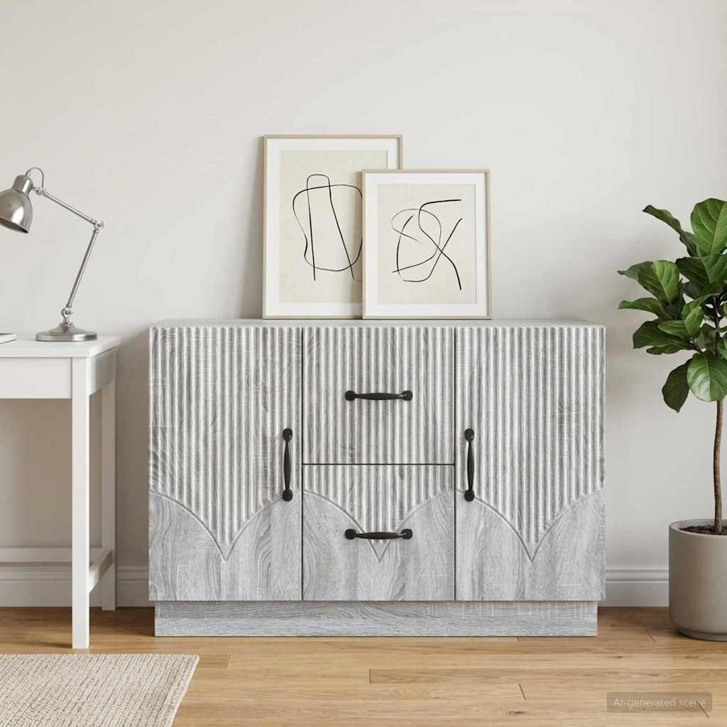 Kreveta Siva sonoma 89 x 34,5 x 57 cm Konstruirano drvo