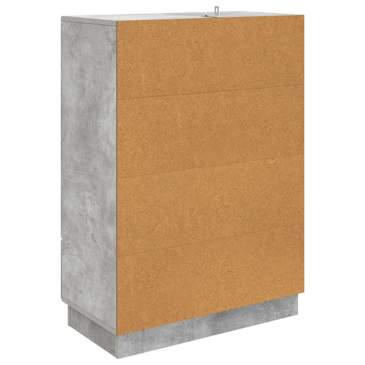Kreveta Betonska siva 66 x 34,5 x 92 cm Konstruirano drvo