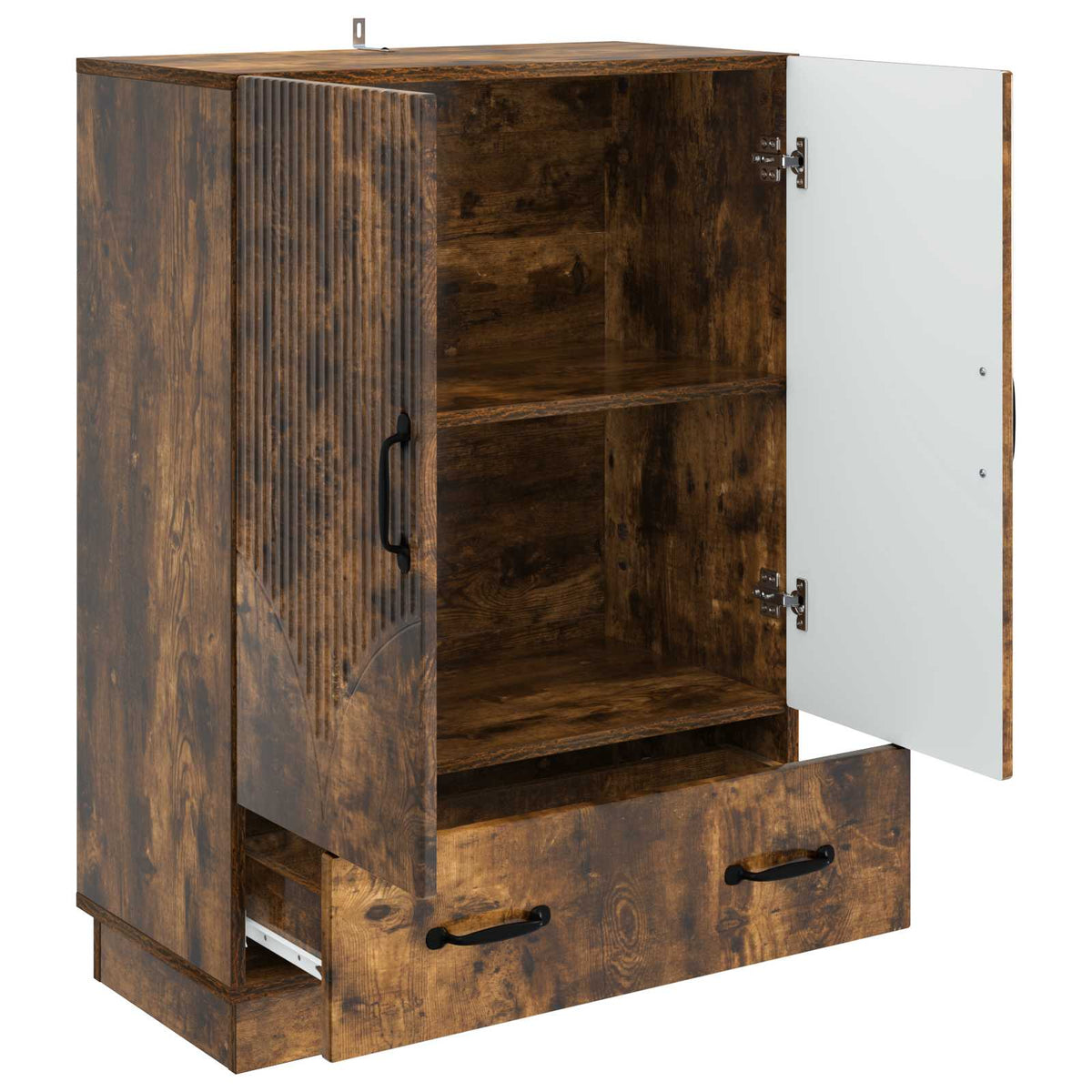 Kreveta Dimljeni hrast 66 x 34,5 x 92 cm Konstruirano drvo