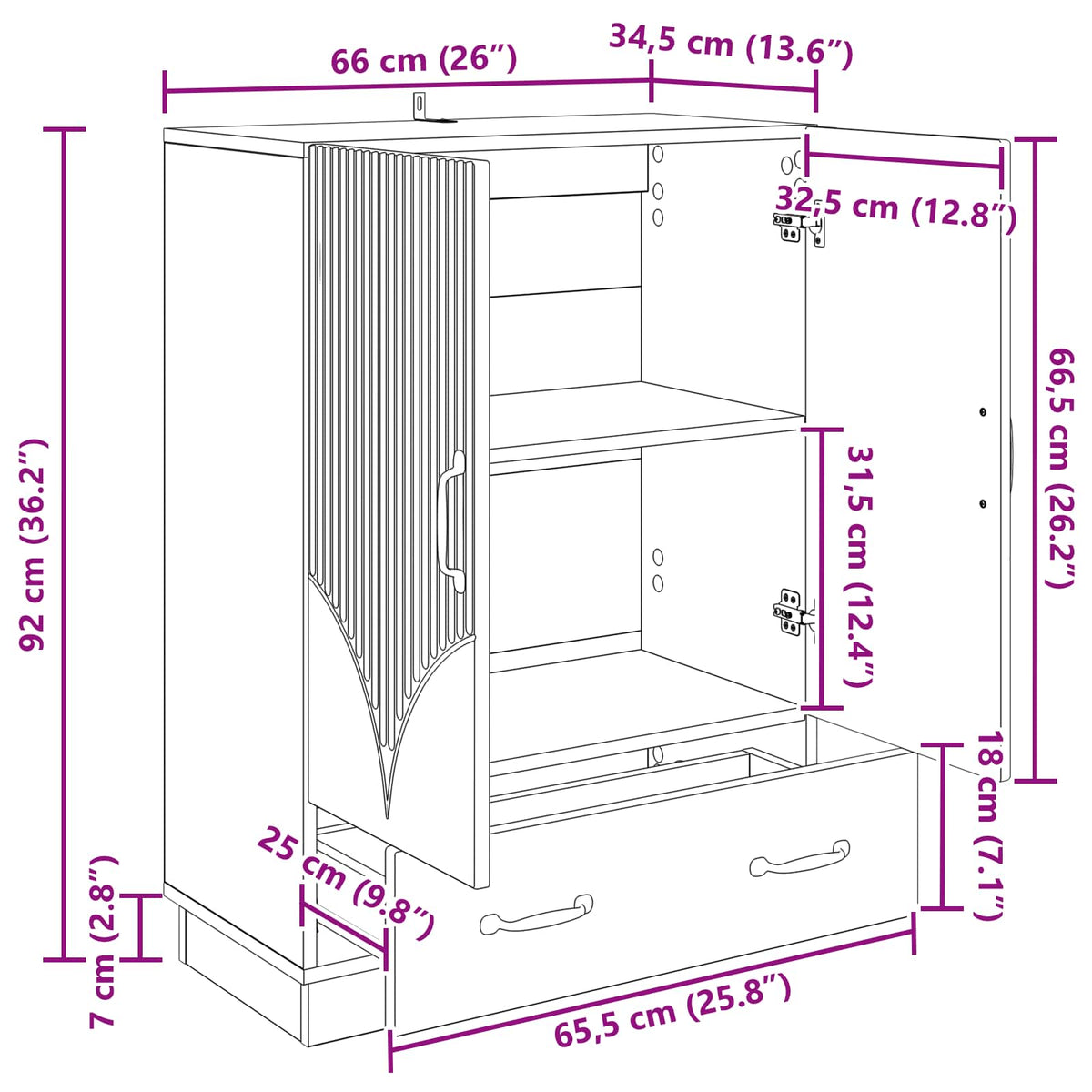 Kreveta Staro drvo 66 x 34,5 x 92 cm Konstruirano drvo