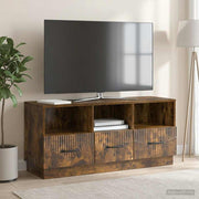 TV ormar Dimljeni hrast 102 x 34,5 x 47 cm Konstruirano drvo