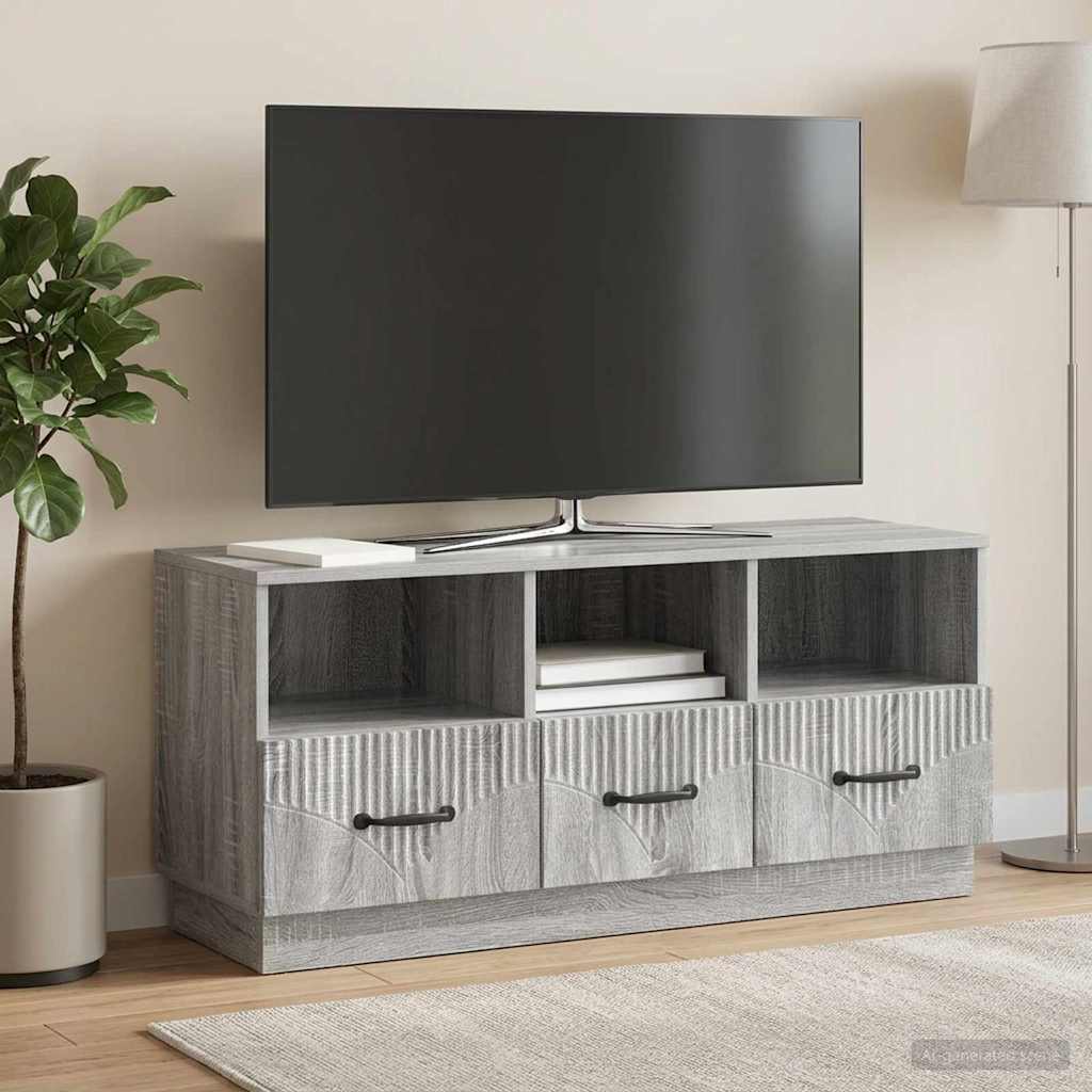 TV ormar s ladicama 102 x 34,5 x 47 cm Konstruirano drvo