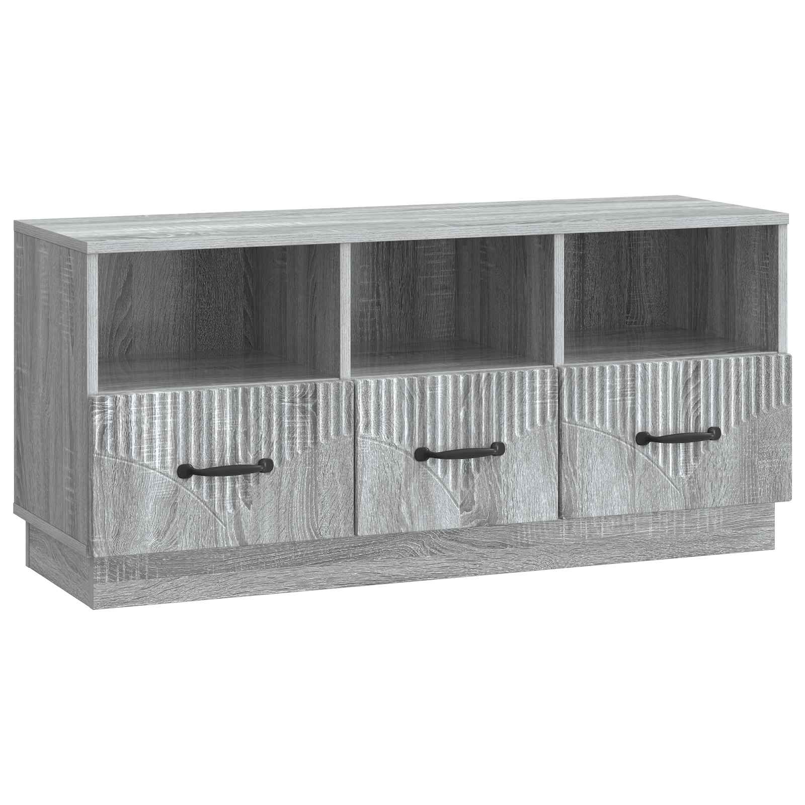 TV ormar Siva sonoma 102 x 34,5 x 47 cm Konstruirano drvo