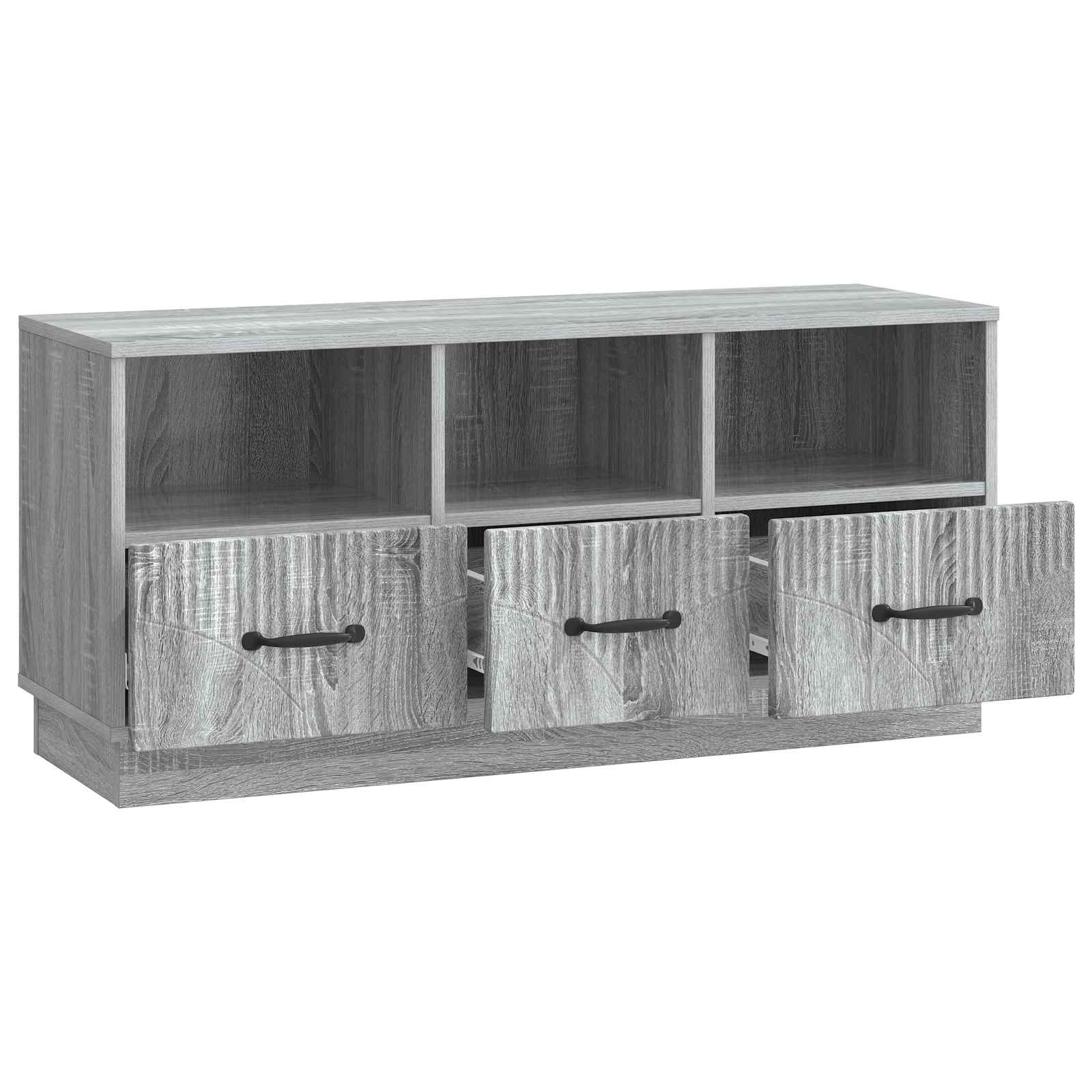 TV ormar Siva sonoma 102 x 34,5 x 47 cm Konstruirano drvo