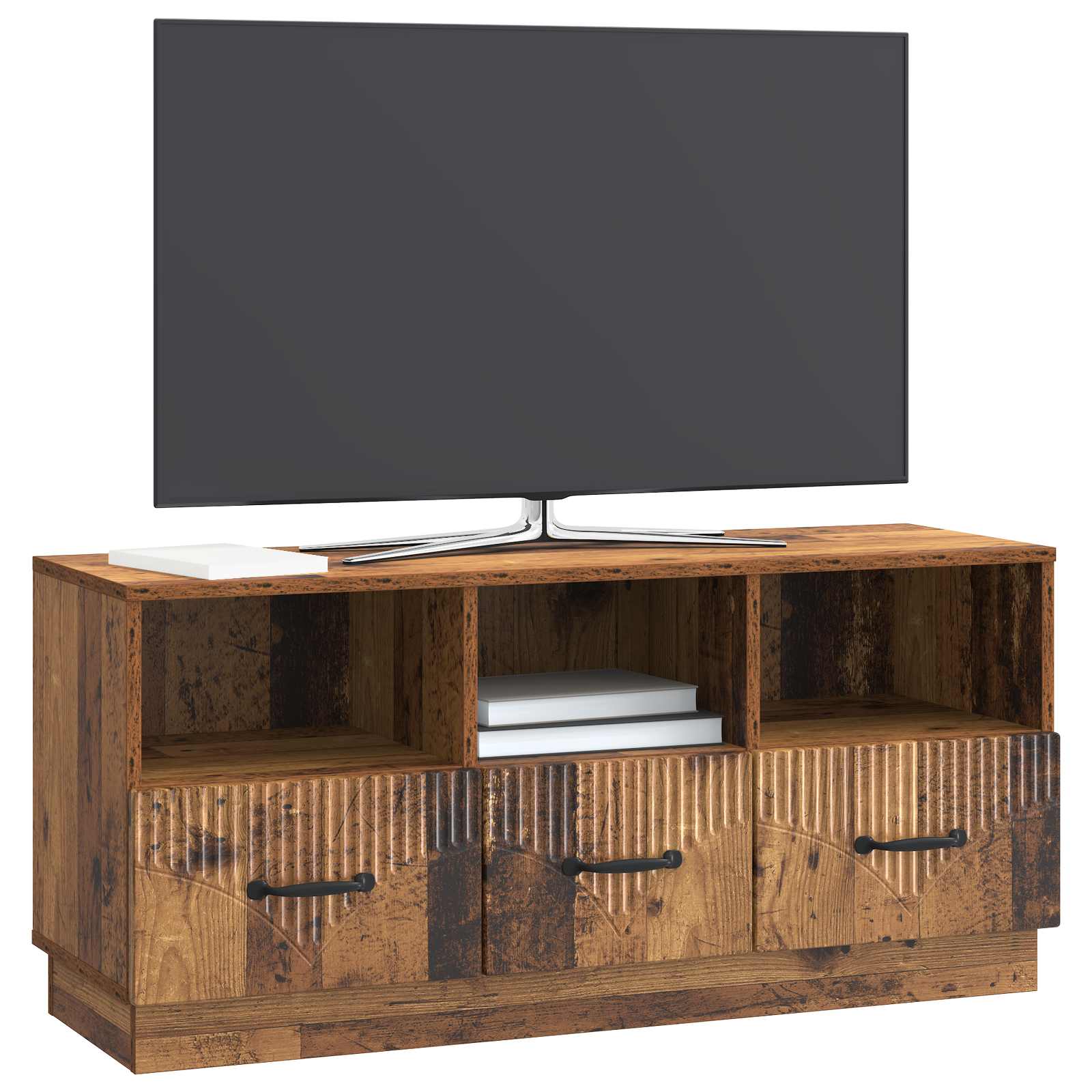 TV ormar Staro drvo 102 x 34,5 x 47 cm Konstruirano drvo