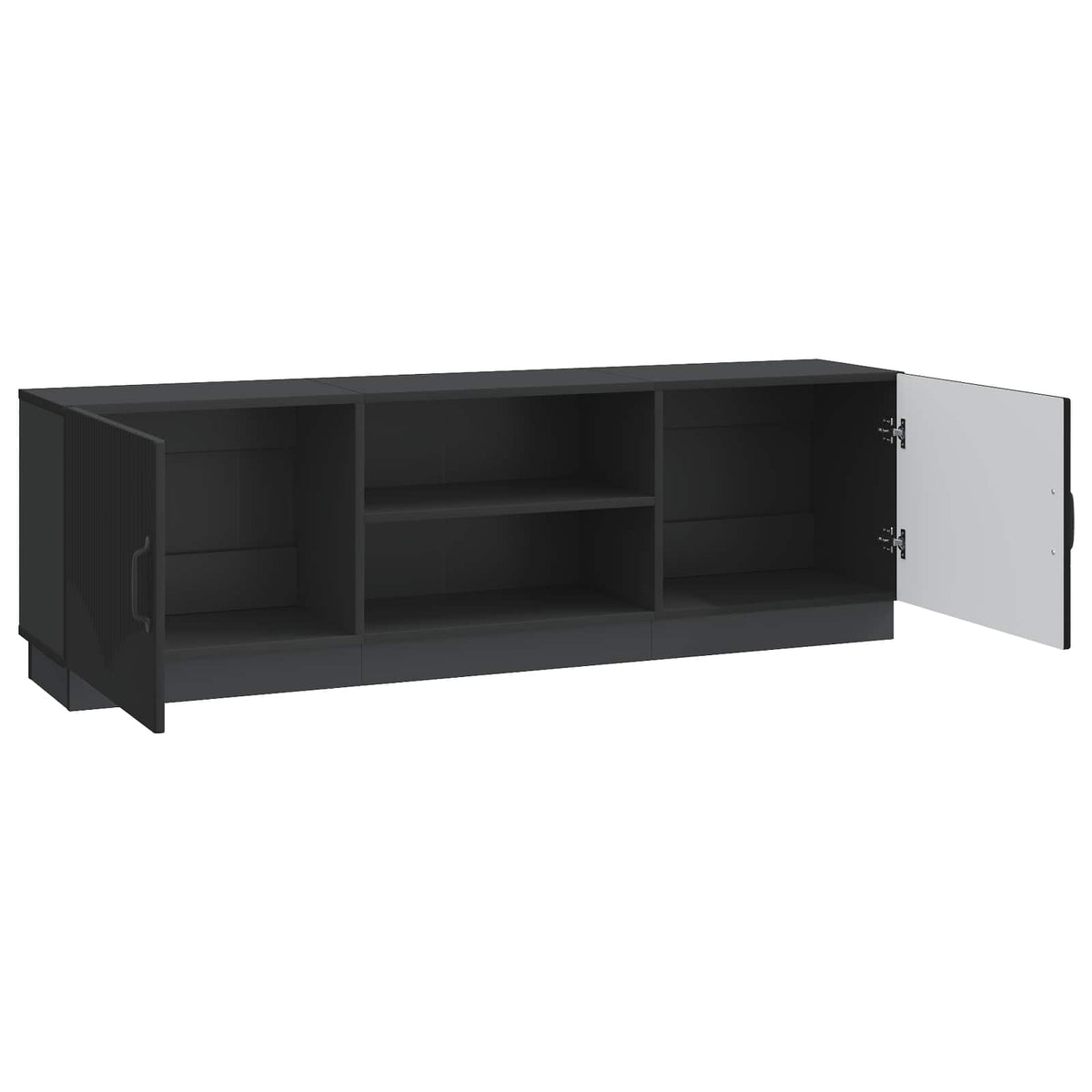 TV ormar Crna 150 x 31 x 47 cm Konstruirano drvo