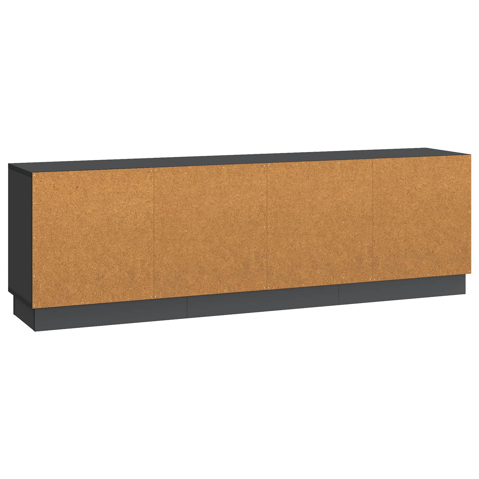 TV ormar Crna 150 x 31 x 47 cm Konstruirano drvo