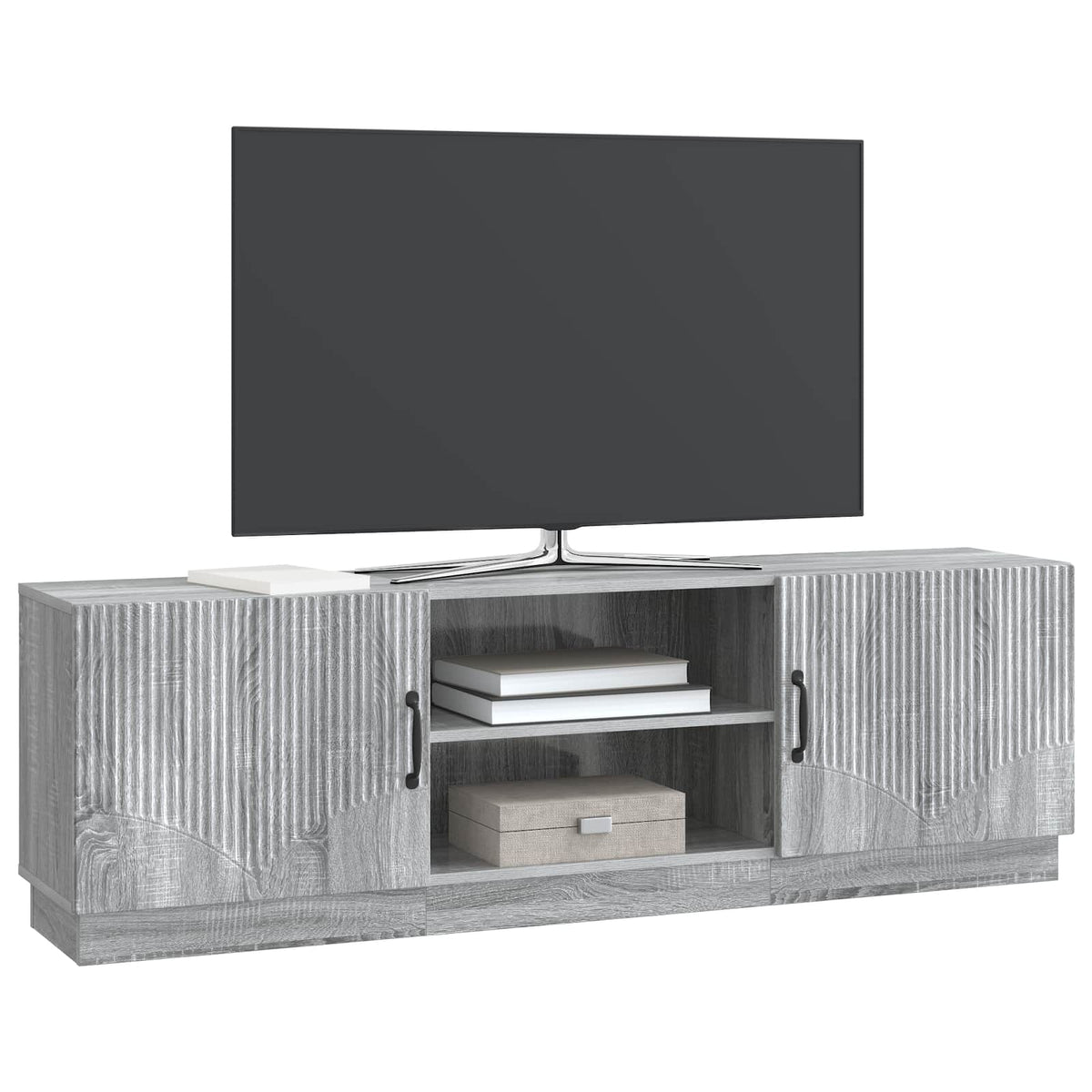 TV ormar Siva sonoma 150 x 31 x 47 cm Konstruirano drvo