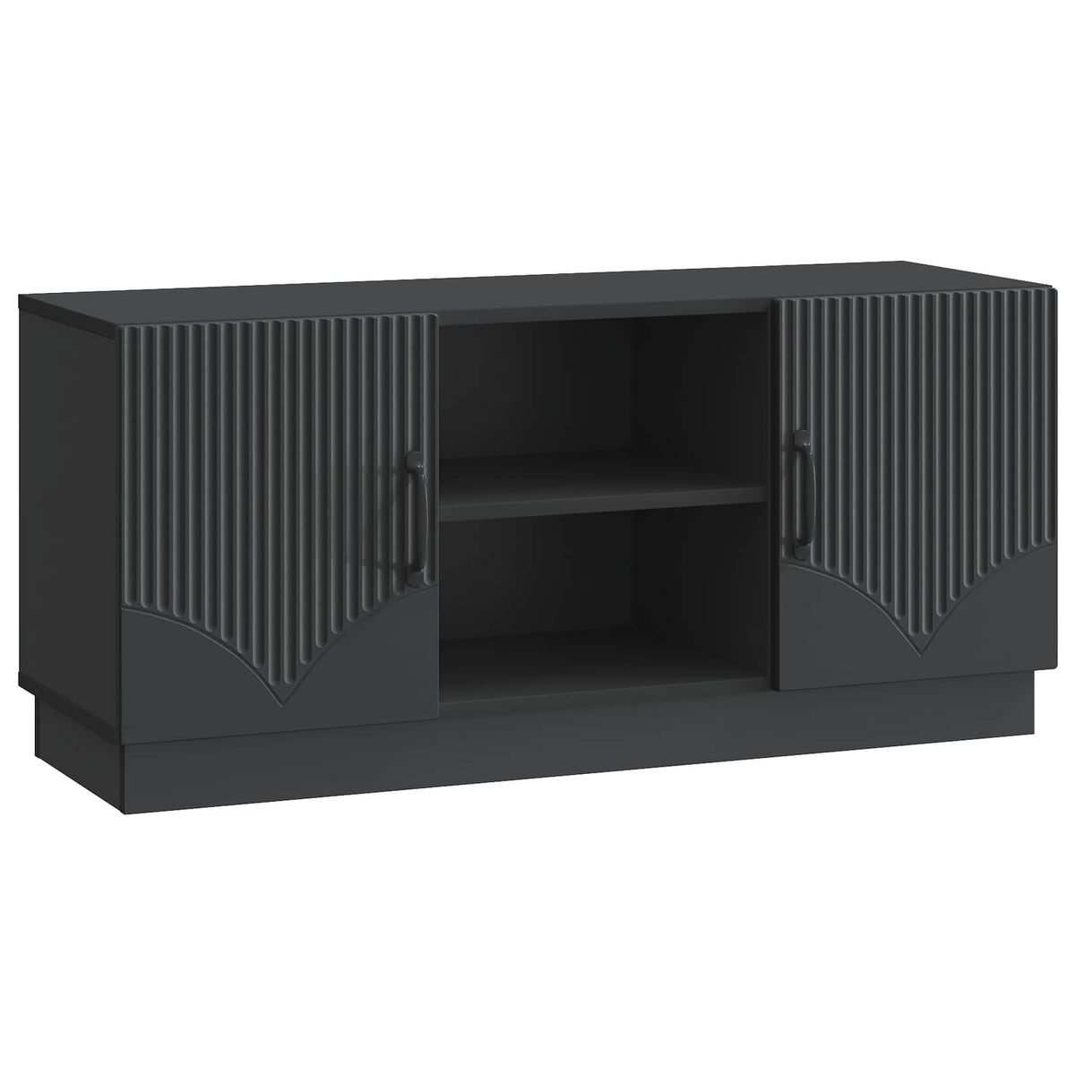 TV ormar Crna 102 x 34,5 x 47 cm Konstruirano drvo