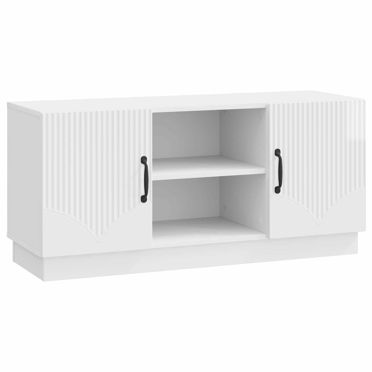 TV ormar Bijela visokog sjaja 102 x 34,5 x 47 cm
