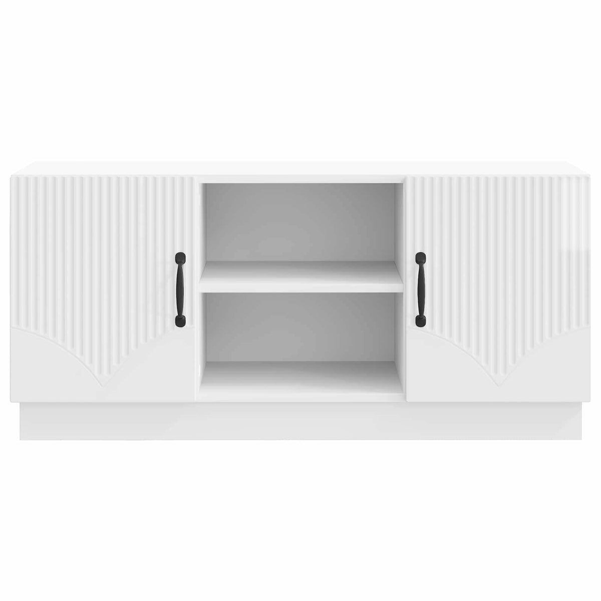 TV ormar Bijela visokog sjaja 102 x 34,5 x 47 cm