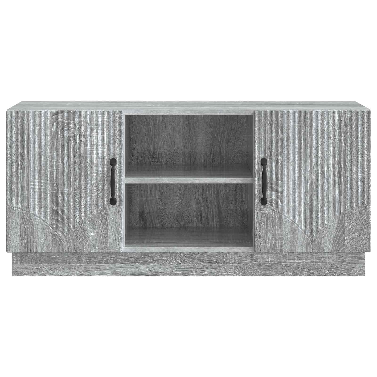 TV ormar Siva sonoma 102 x 34,5 x 47 cm Konstruirano drvo
