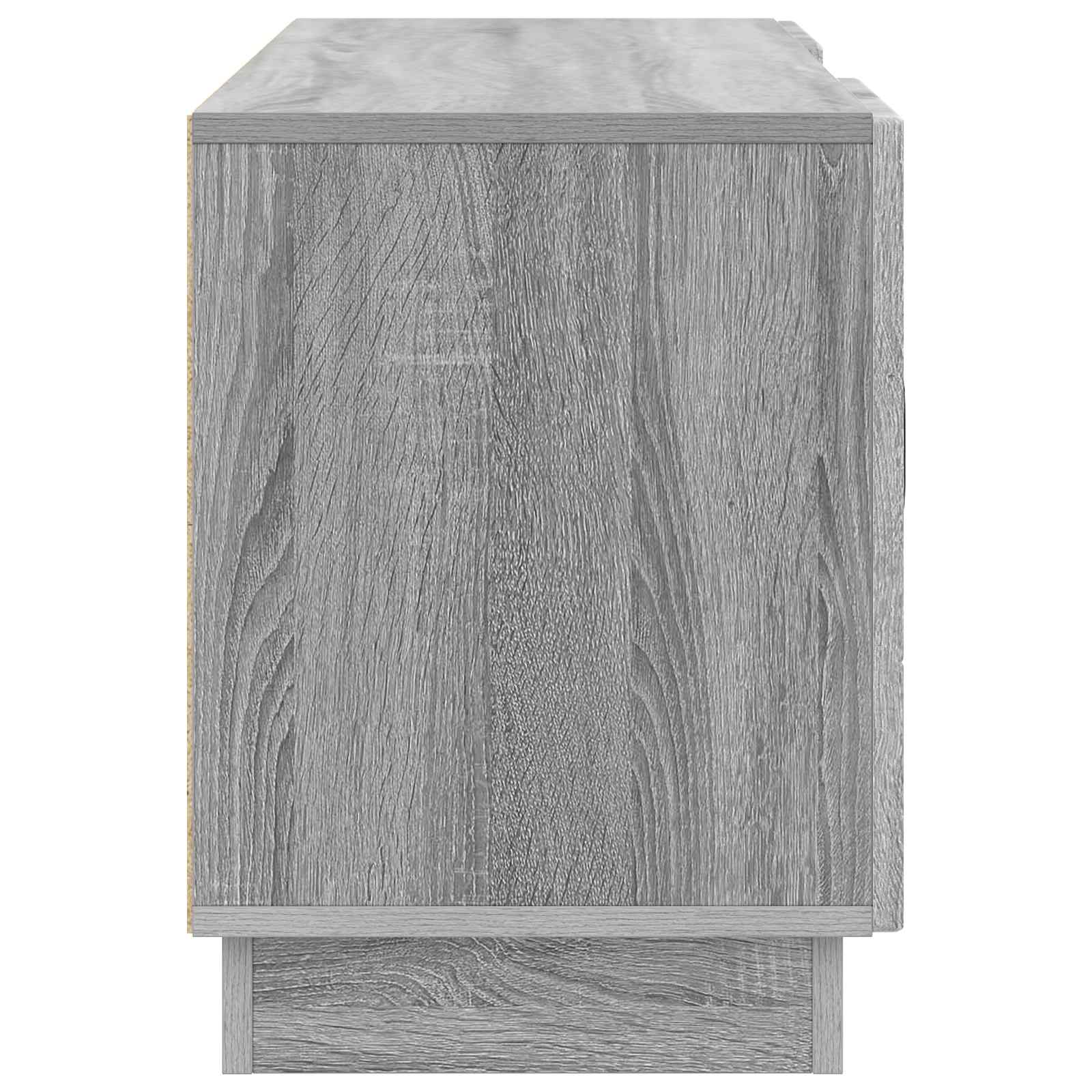 TV ormar Siva sonoma 102 x 34,5 x 47 cm Konstruirano drvo