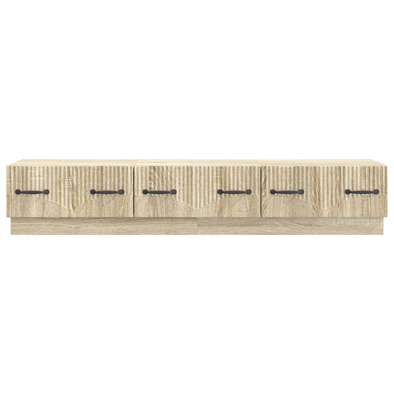 TV ormar Hrast sonoma 147 x 34,5 x 27 cm Konstruirano drvo
