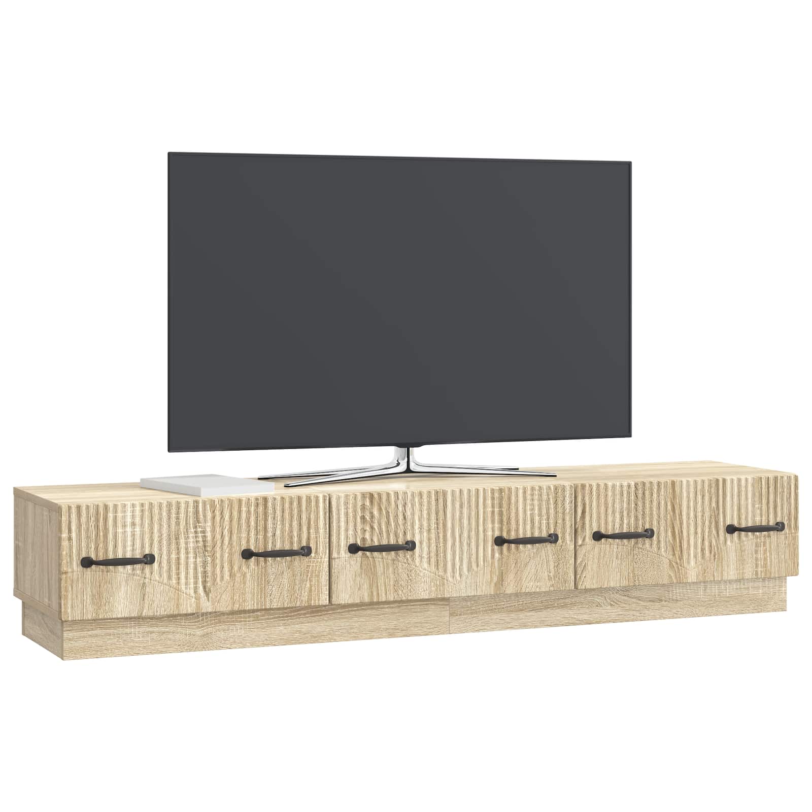 TV ormar Hrast sonoma 147 x 34,5 x 27 cm Konstruirano drvo
