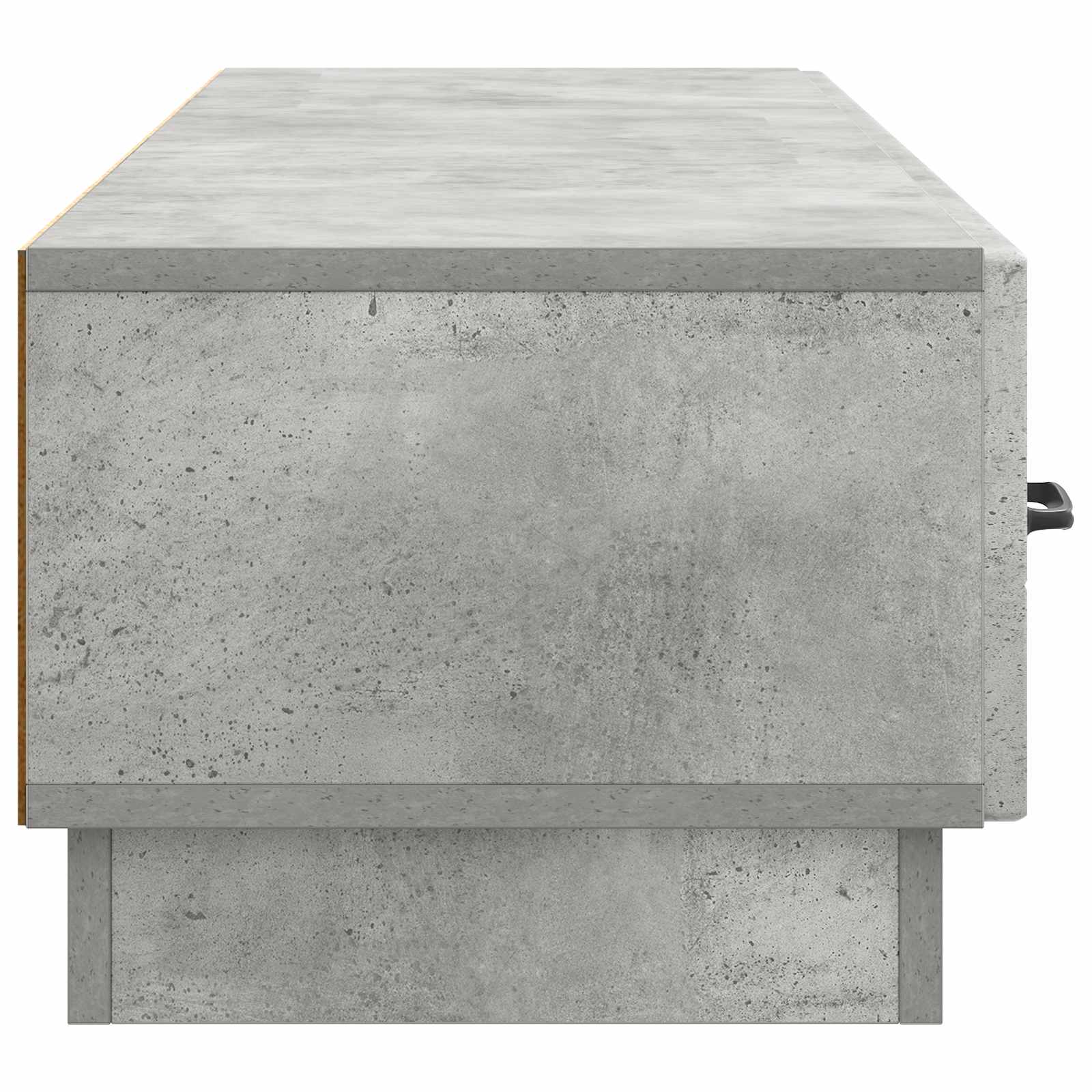 TV ormar Betonska siva 147 x 34,5 x 27 cm Konstruirano drvo