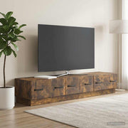 TV ormar Dimljeni hrast 147 x 34,5 x 27 cm Konstruirano drvo