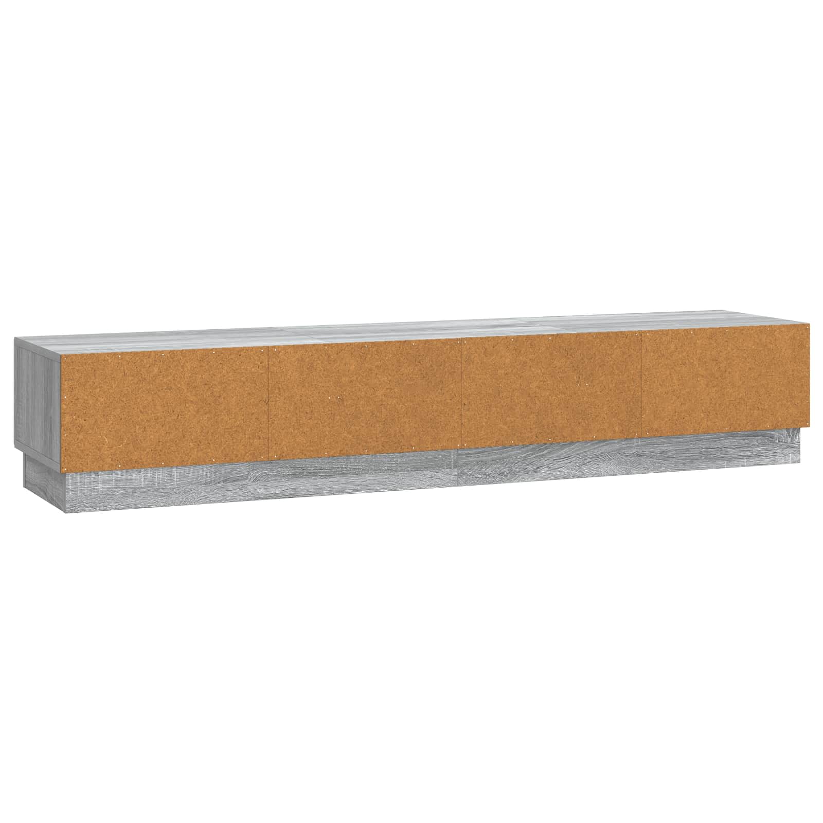 TV ormar Siva sonoma 147 x 34,5 x 27 cm Konstruirano drvo