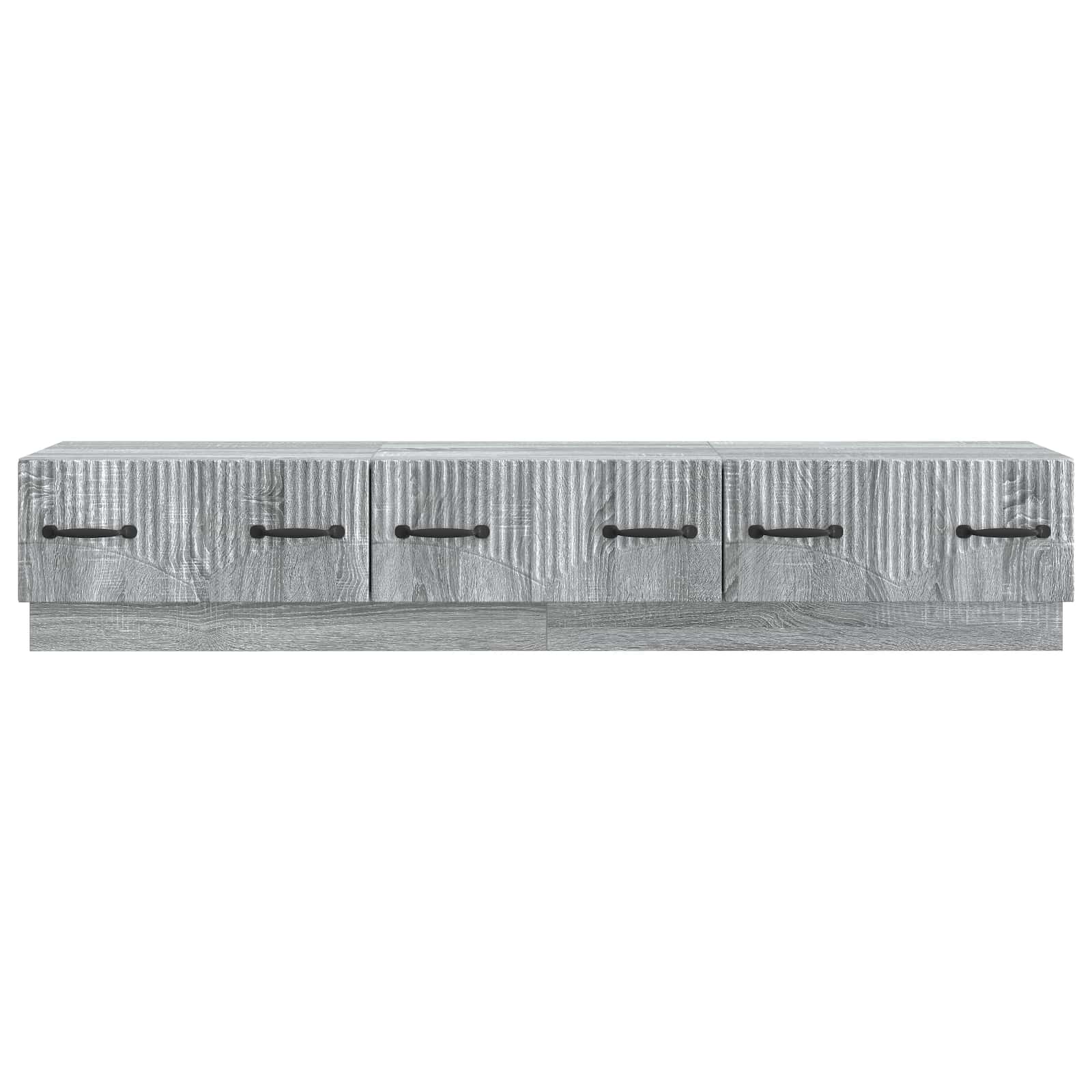 TV ormar Siva sonoma 147 x 34,5 x 27 cm Konstruirano drvo
