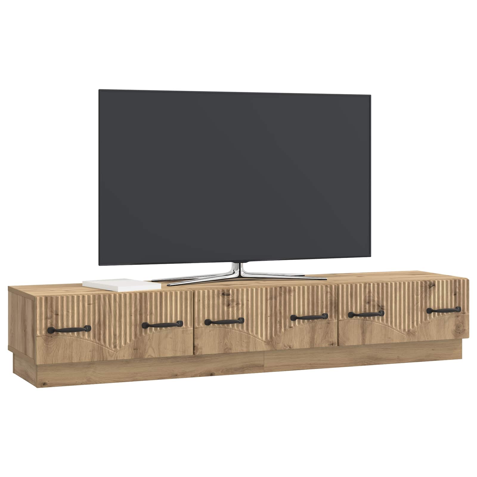 TV ormar Hrast artisan 147 x 34,5 x 27 cm Konstruirano drvo