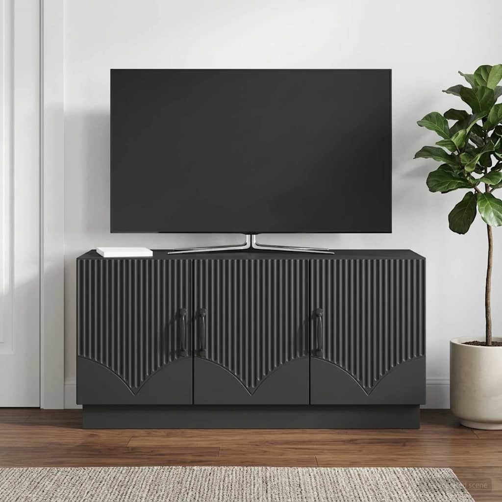 TV ormar Crna 99 x 34,5 x 47 cm Konstruirano drvo