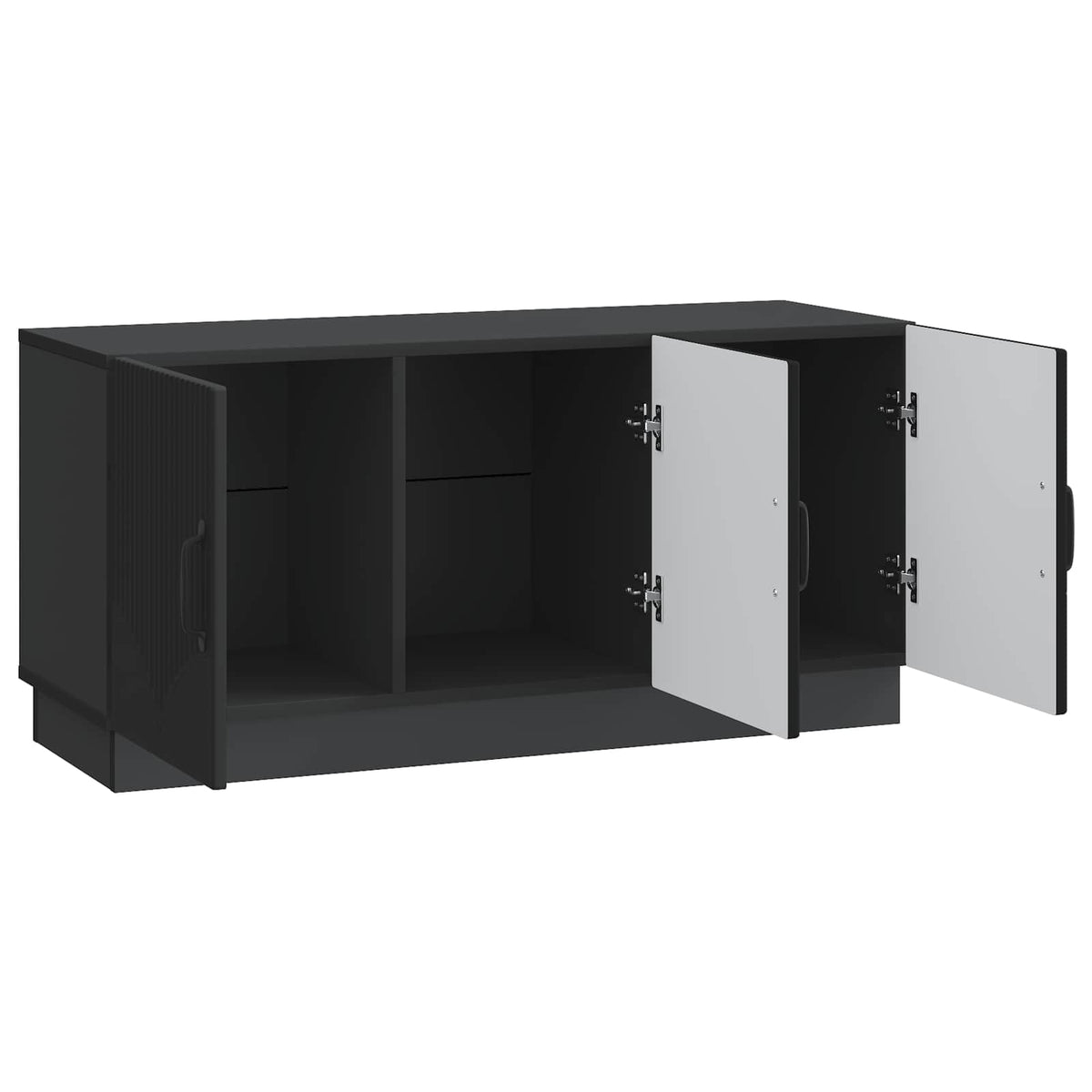 TV ormar Crna 99 x 34,5 x 47 cm Konstruirano drvo