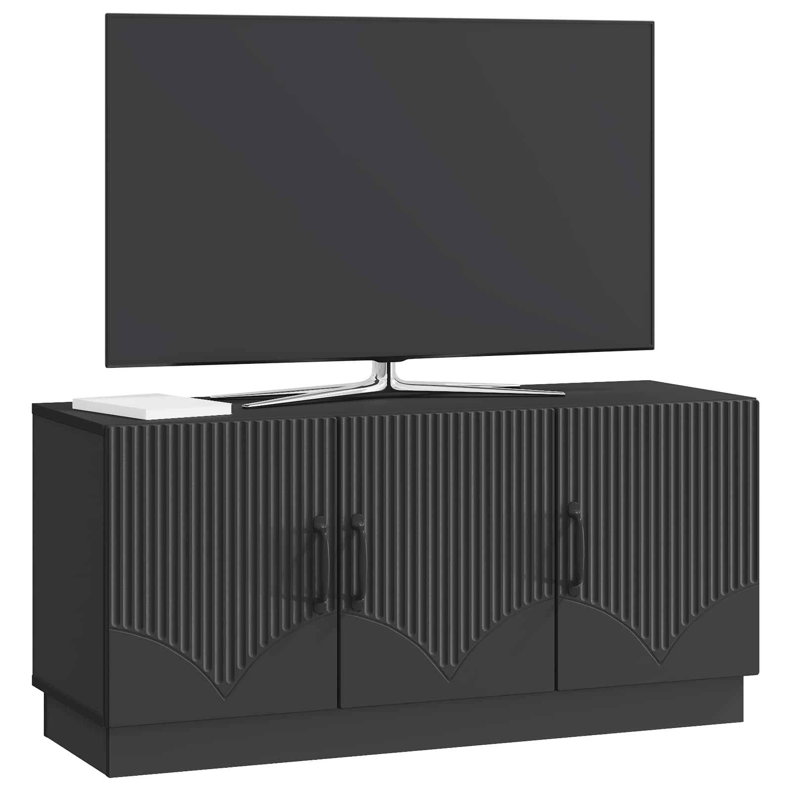 TV ormar Crna 99 x 34,5 x 47 cm Konstruirano drvo