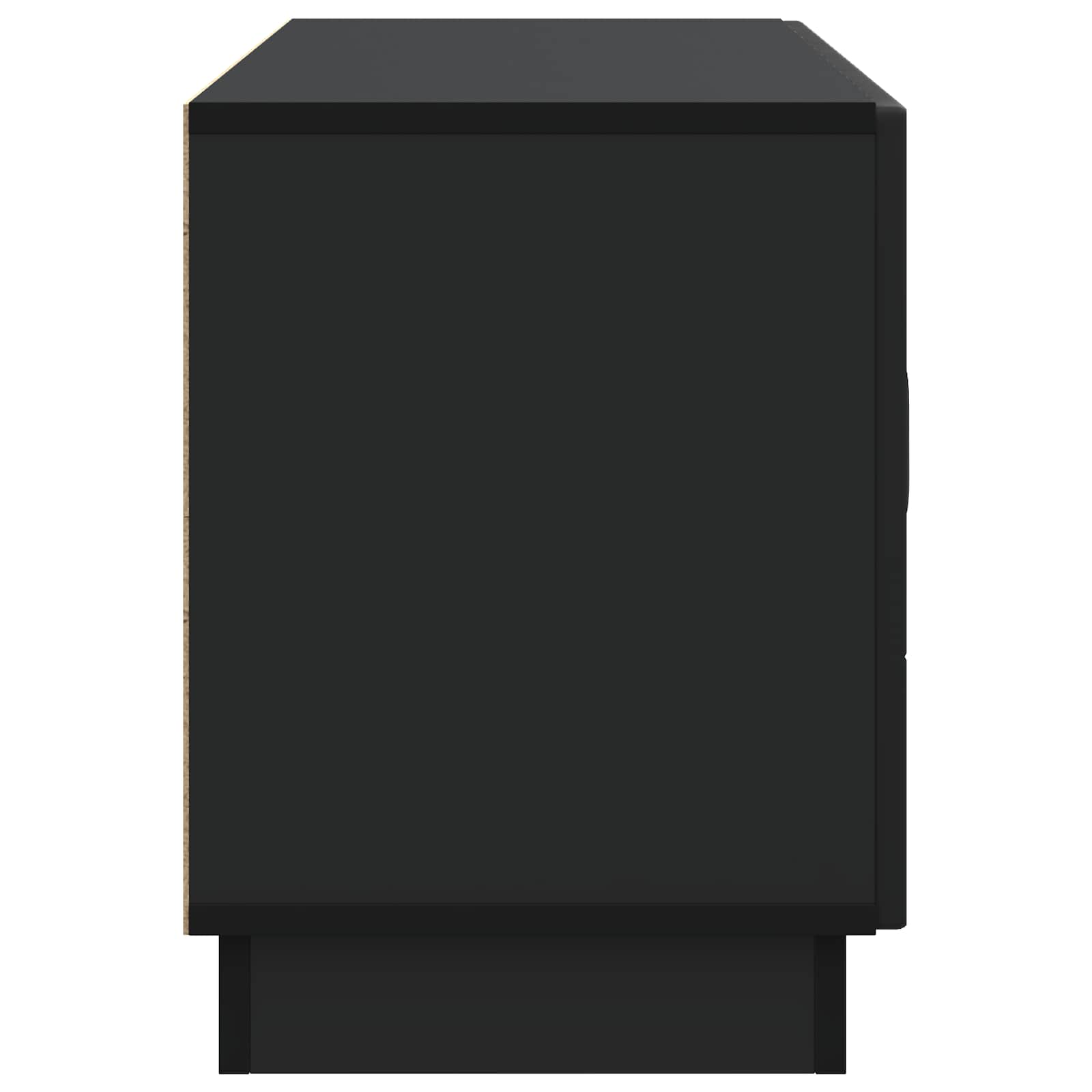TV ormar Crna 99 x 34,5 x 47 cm Konstruirano drvo