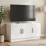 TV ormar Bijela visokog sjaja 99 x 34,5 x 47 cm