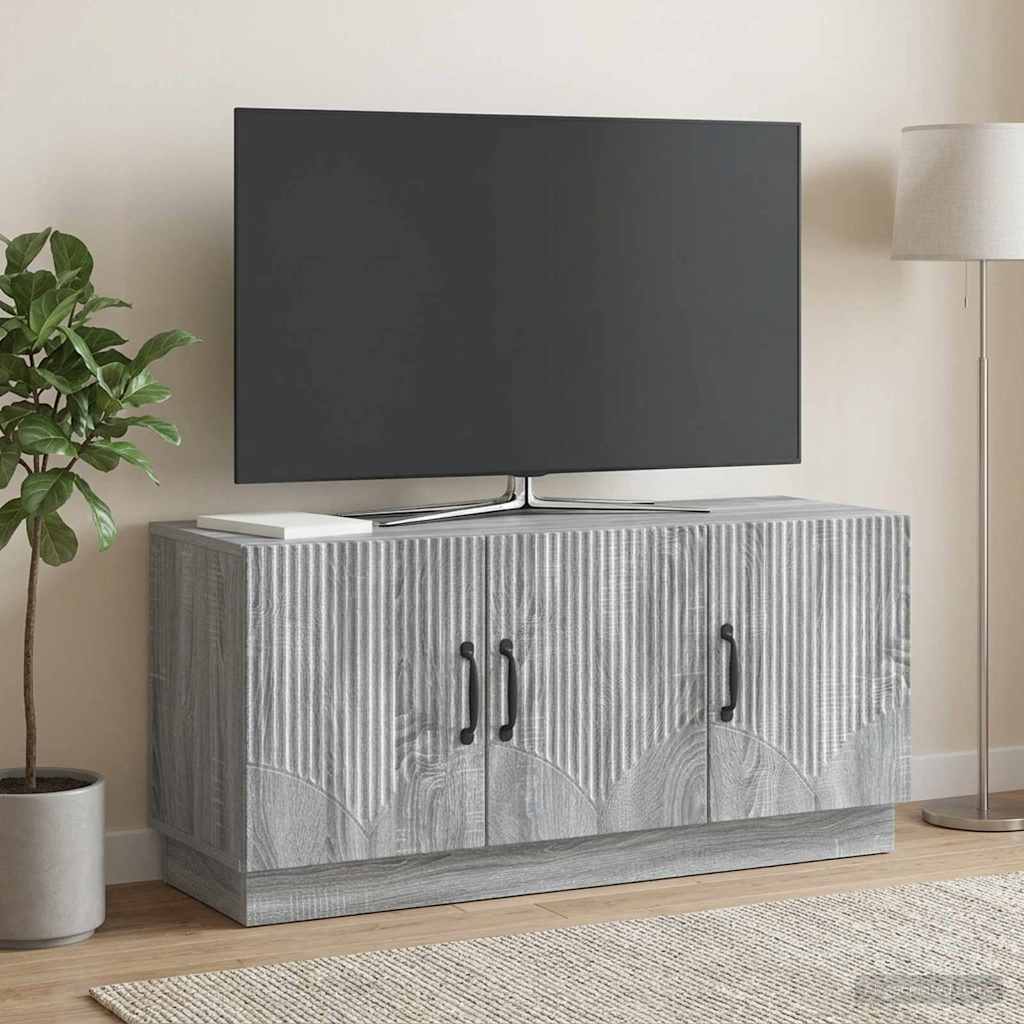 TV ormar Siva sonoma 99 x 34,5 x 47 cm Konstruirano drvo