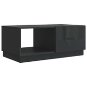 Kava Stol Crna 90 x 50 x 37 cm Konstruirano drvo