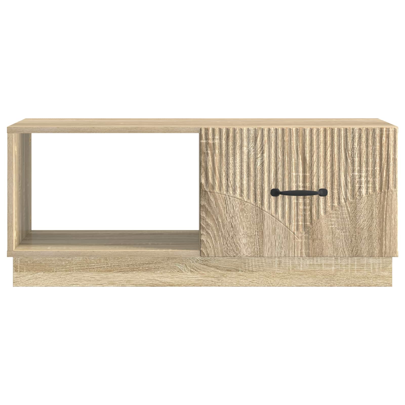 Kava Stol Hrast sonoma 90 x 50 x 37 cm Konstruirano drvo