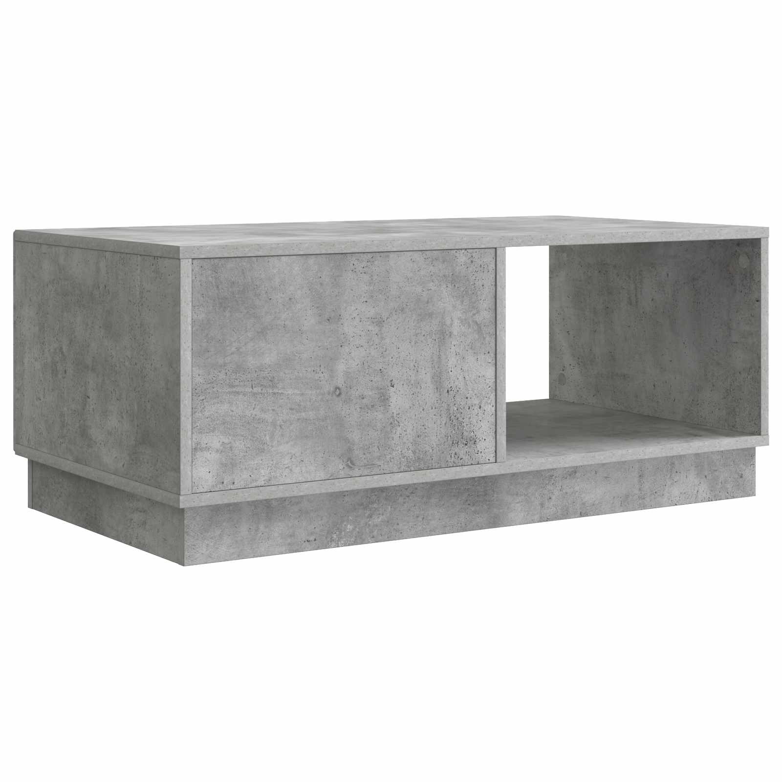 Kava Stol Betonska siva 90 x 50 x 37 cm Konstruirano drvo