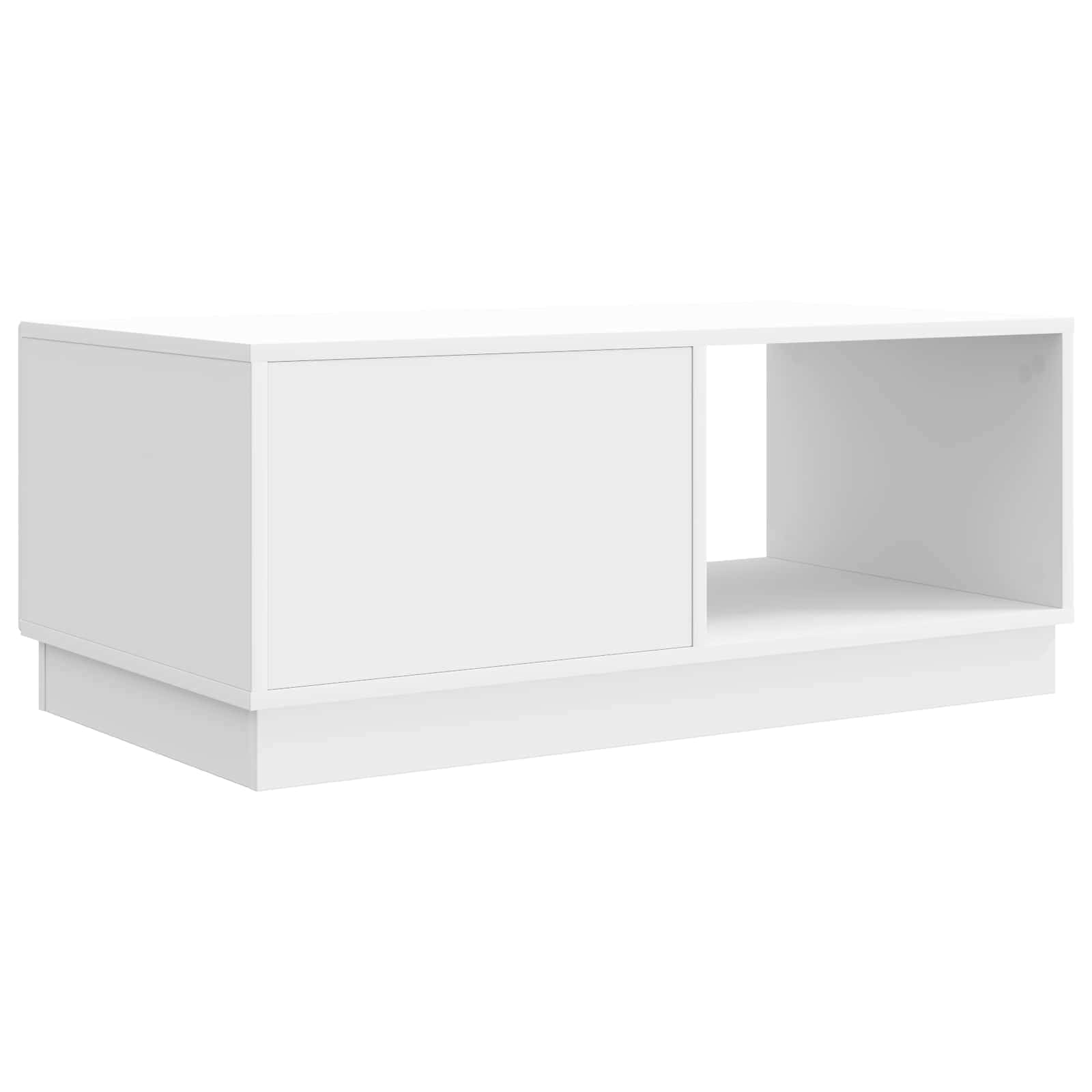 Kava Stol Bijela visokog sjaja 90 x 50 x 37 cm