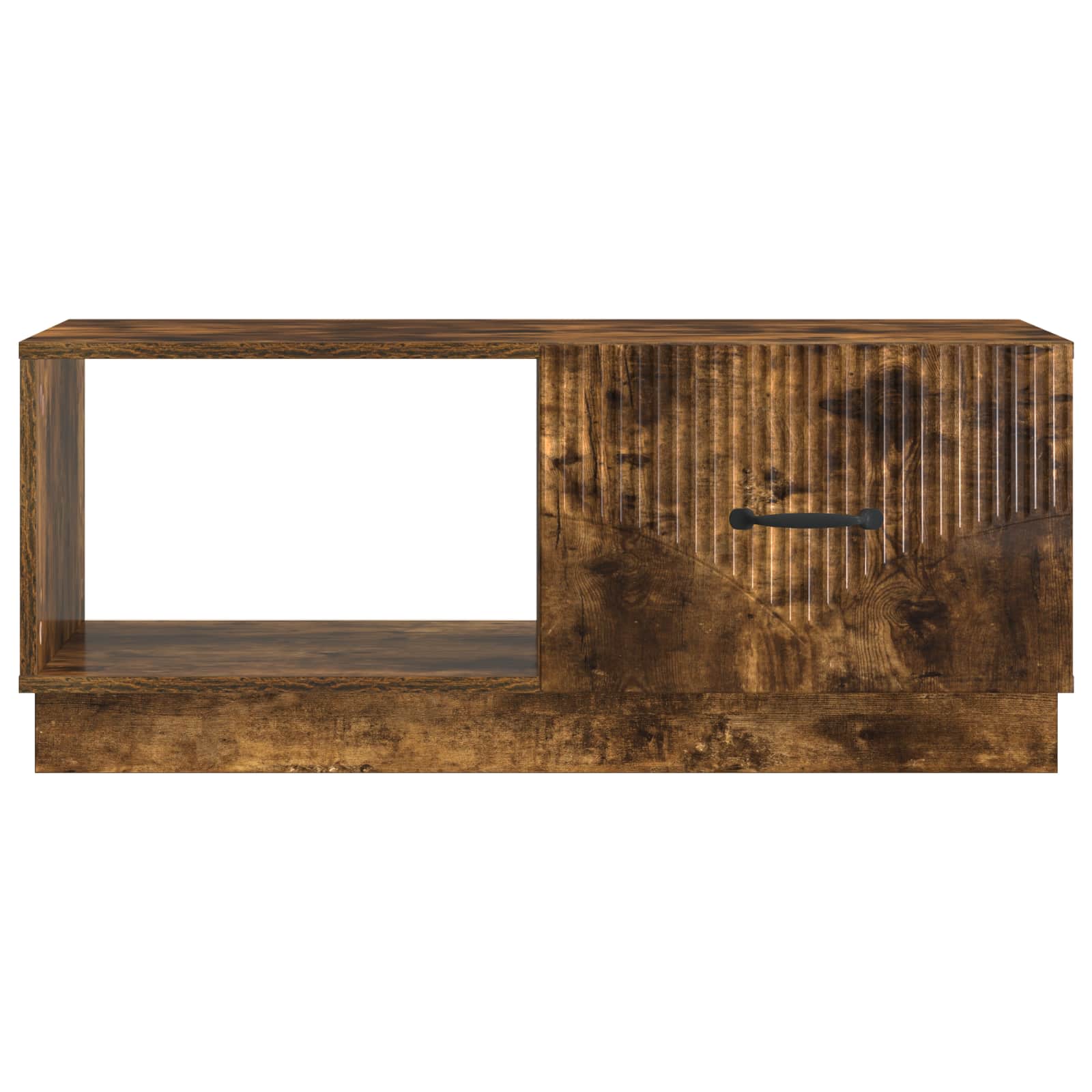 Kava Stol Dimljeni hrast 90 x 50 x 37 cm Konstruirano drvo