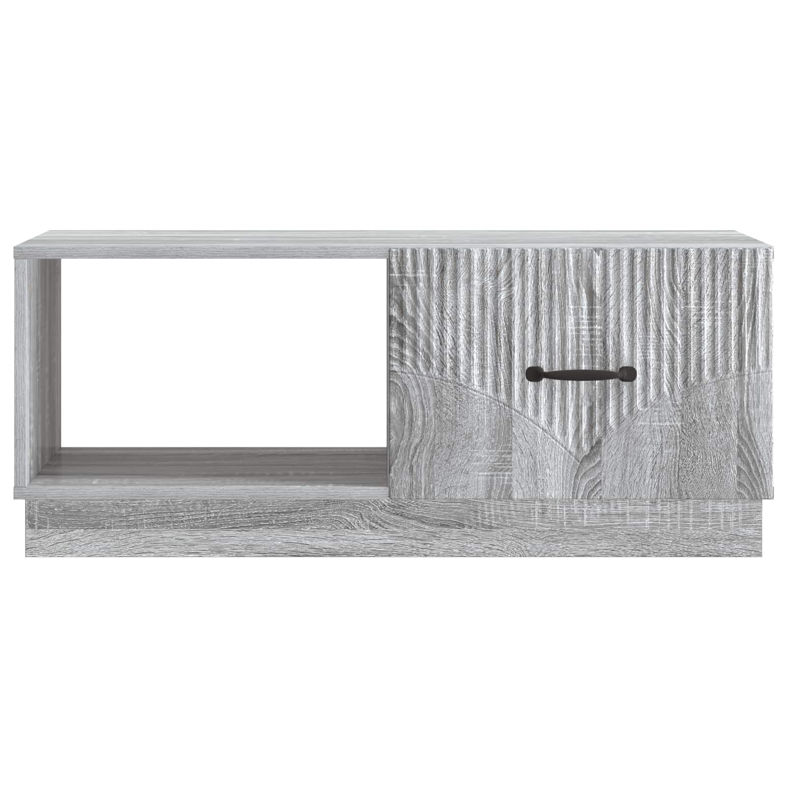Kava Stol Siva sonoma 90 x 50 x 37 cm Konstruirano drvo