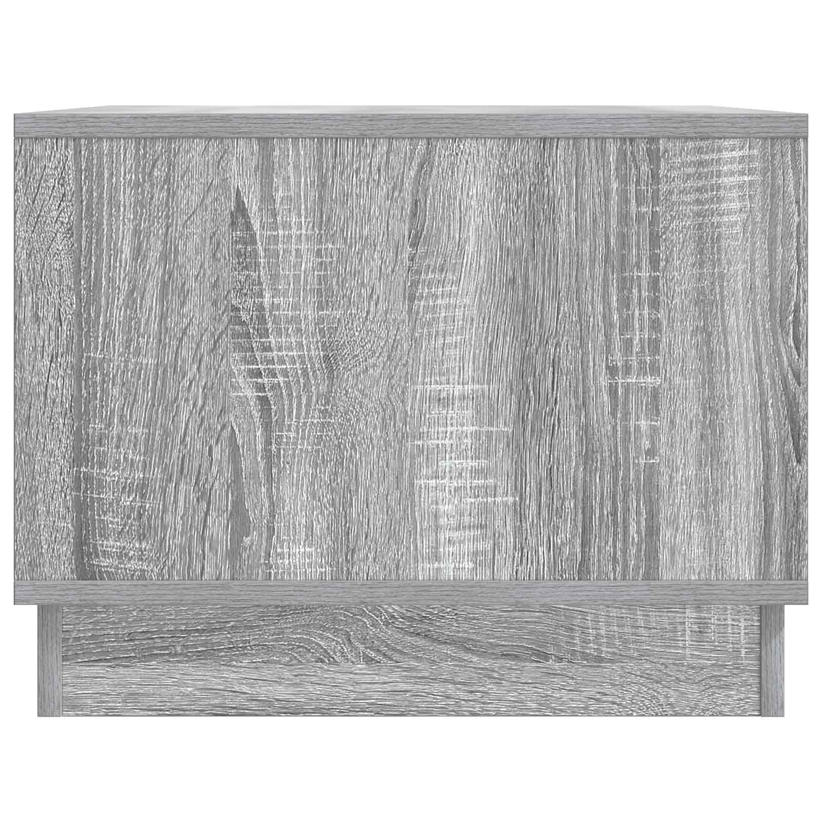 Kava Stol Siva sonoma 90 x 50 x 37 cm Konstruirano drvo