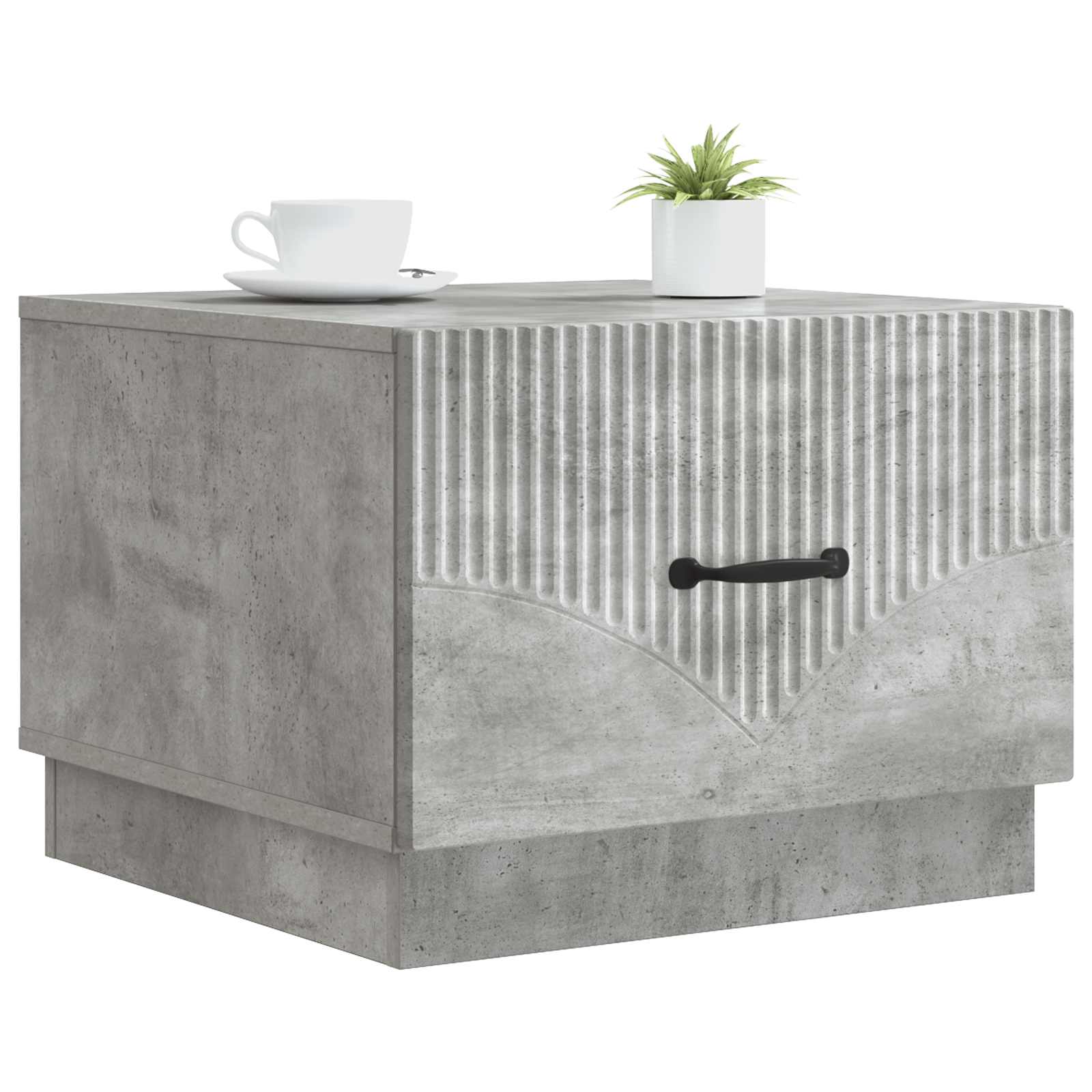 Kava Stol Betonska siva 49 x 50 x 37 cm Konstruirano drvo