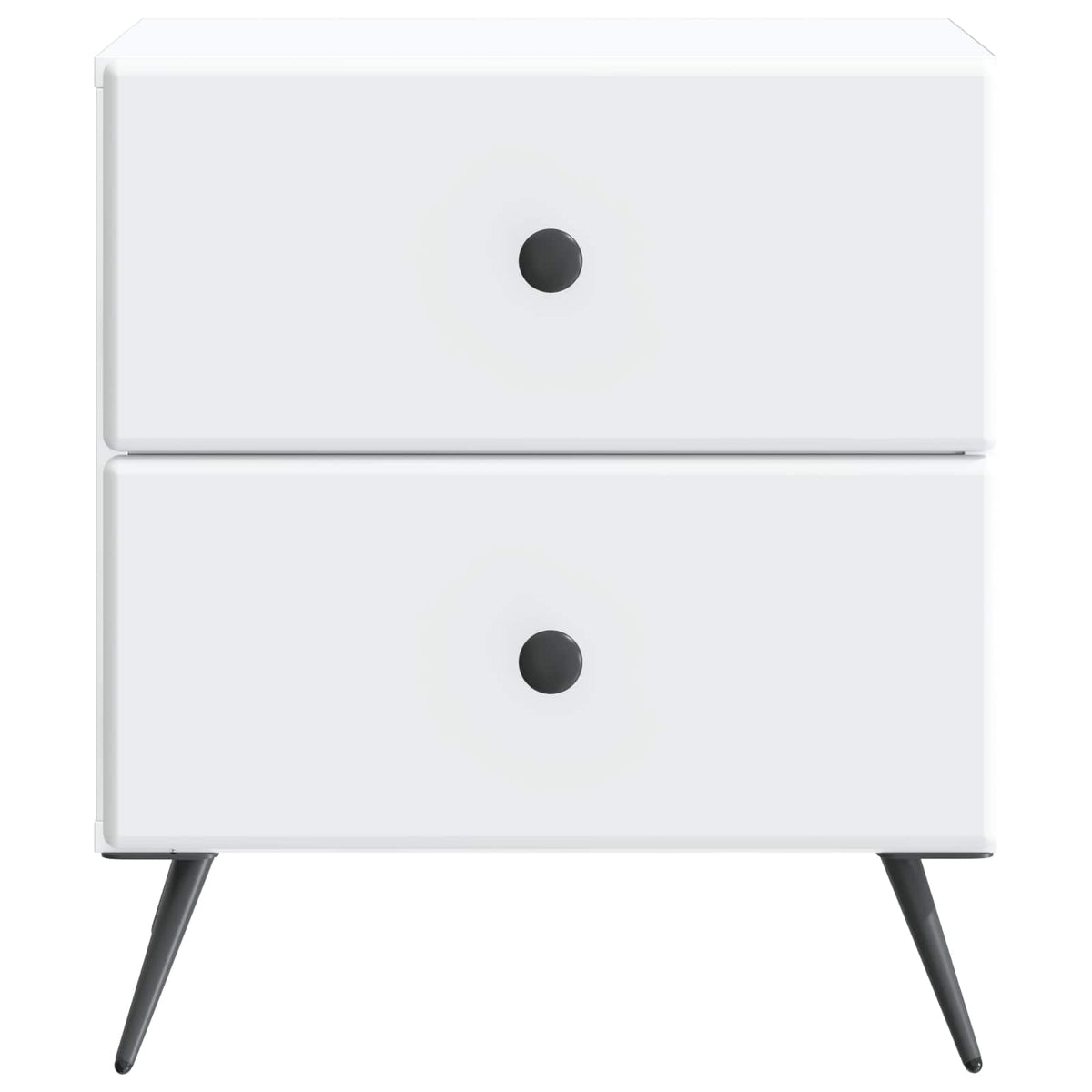 Noćni ormar Bijela 43 x 34,5 x 47,5 cm Konstruirano drvo
