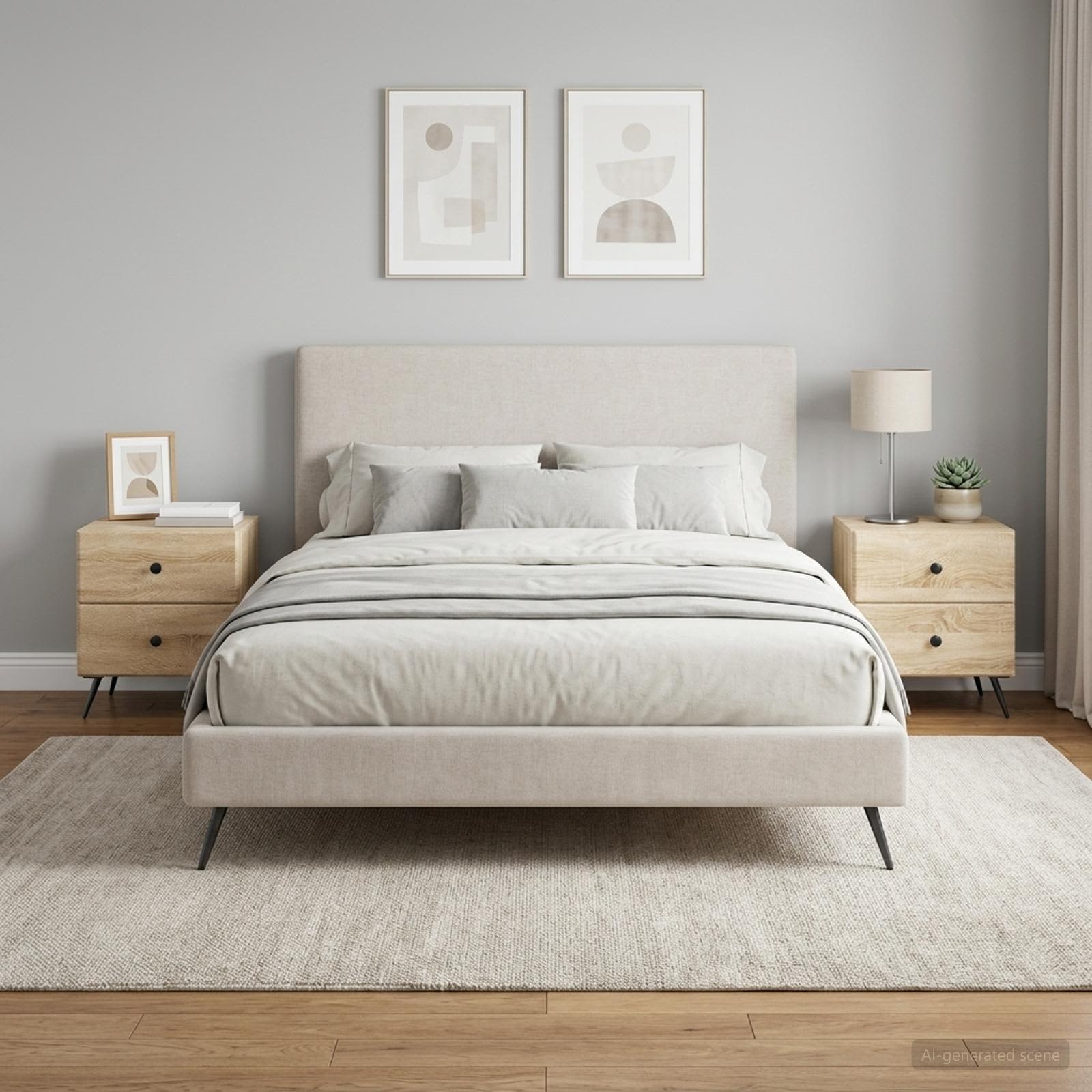 Noćni ormar s ladicama 2 pcs Hrast sonoma 43 x 34,5 x 47,5 cm