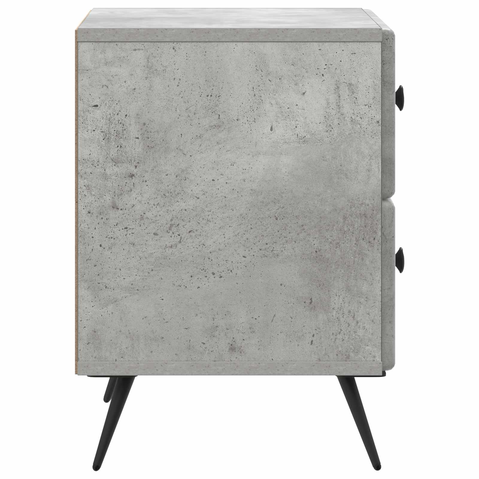 Noćni ormar Betonska siva 43 x 34,5 x 47,5 cm Konstruirano drvo