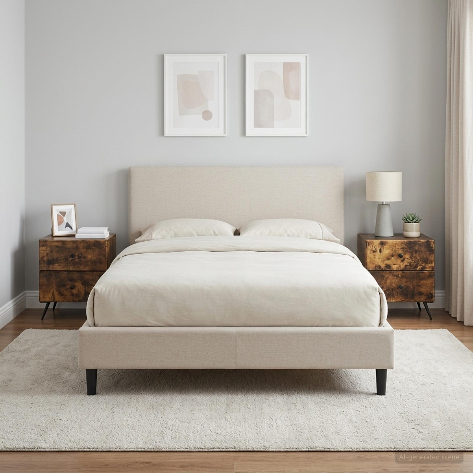 Noćni ormar s ladicama 2 pcs Dimljeni hrast 43 x 34,5 x 47,5 cm