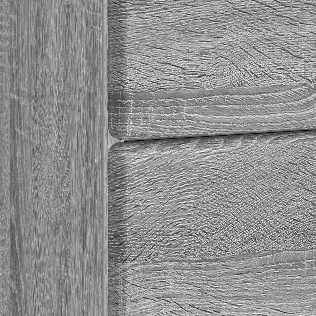 Noćni ormar 2 kom. Siva sonoma 43 x 34,5 x 47,5 cm
