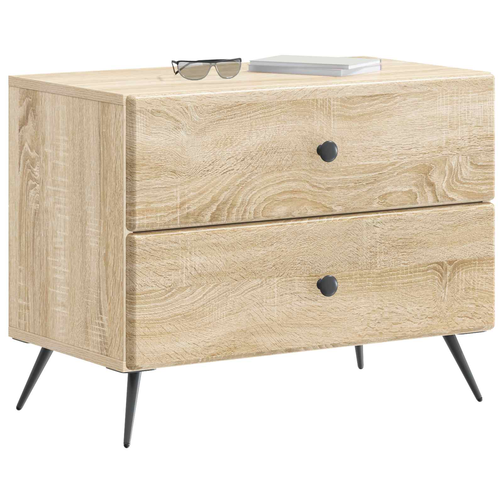 Noćni ormar Hrast sonoma 62 x 34,5 x 47,5 cm Konstruirano drvo