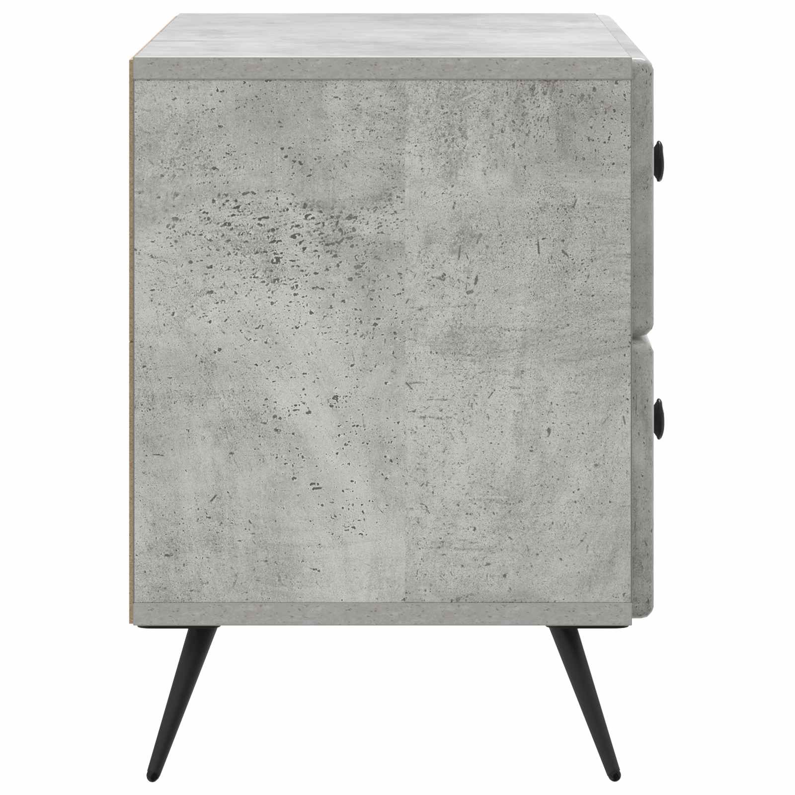 Noćni ormar Betonska siva 62 x 34,5 x 47,5 cm Konstruirano drvo