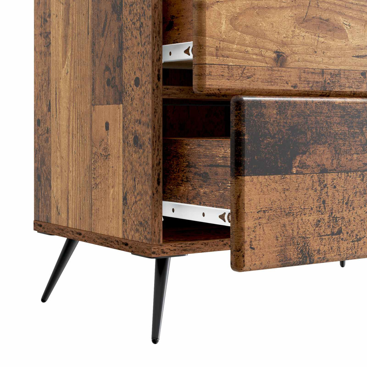 Noćni ormar Staro drvo 62 x 34,5 x 47,5 cm Konstruirano drvo